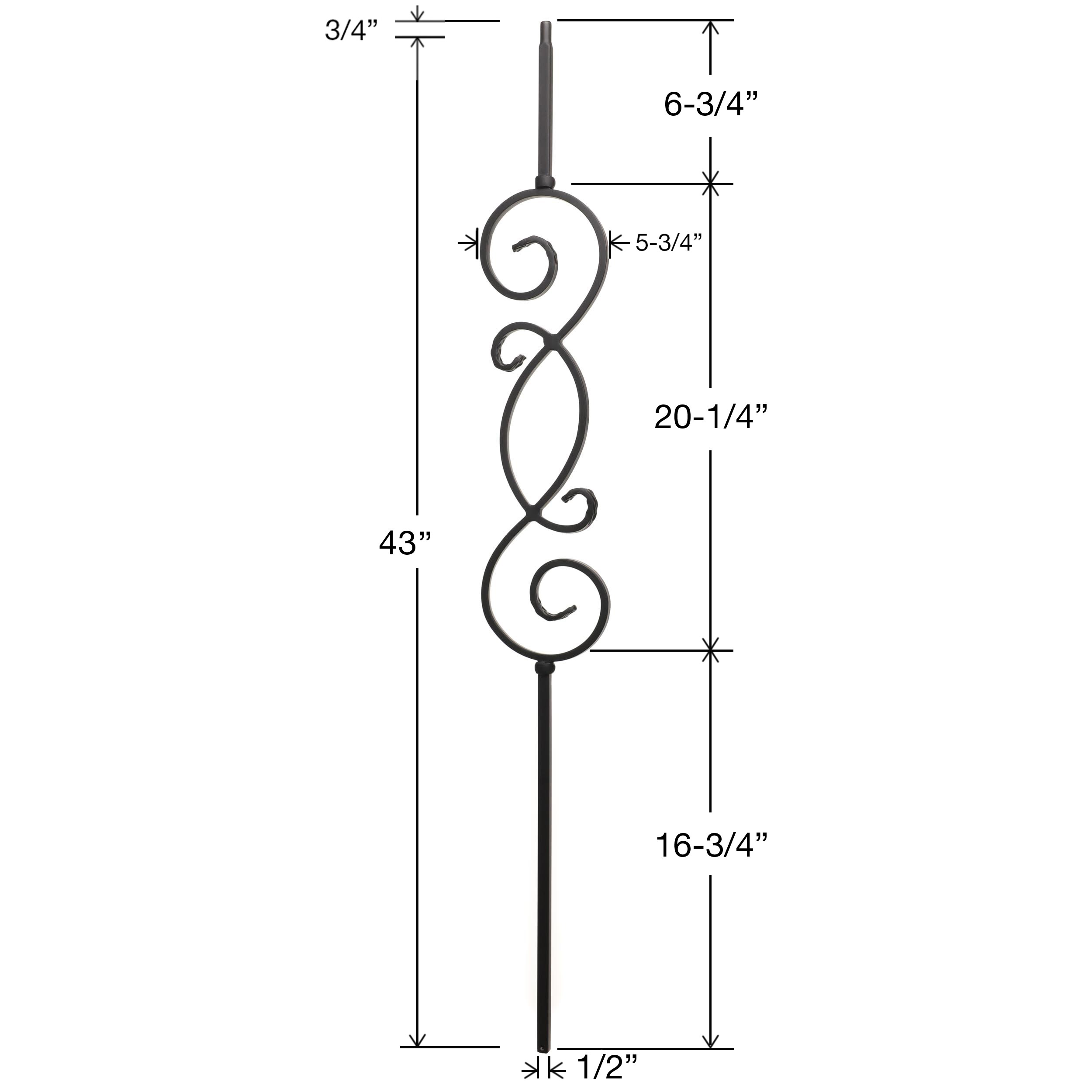 RELIABILT WGT57SB Interior-Stairpart-Balusters - View #5