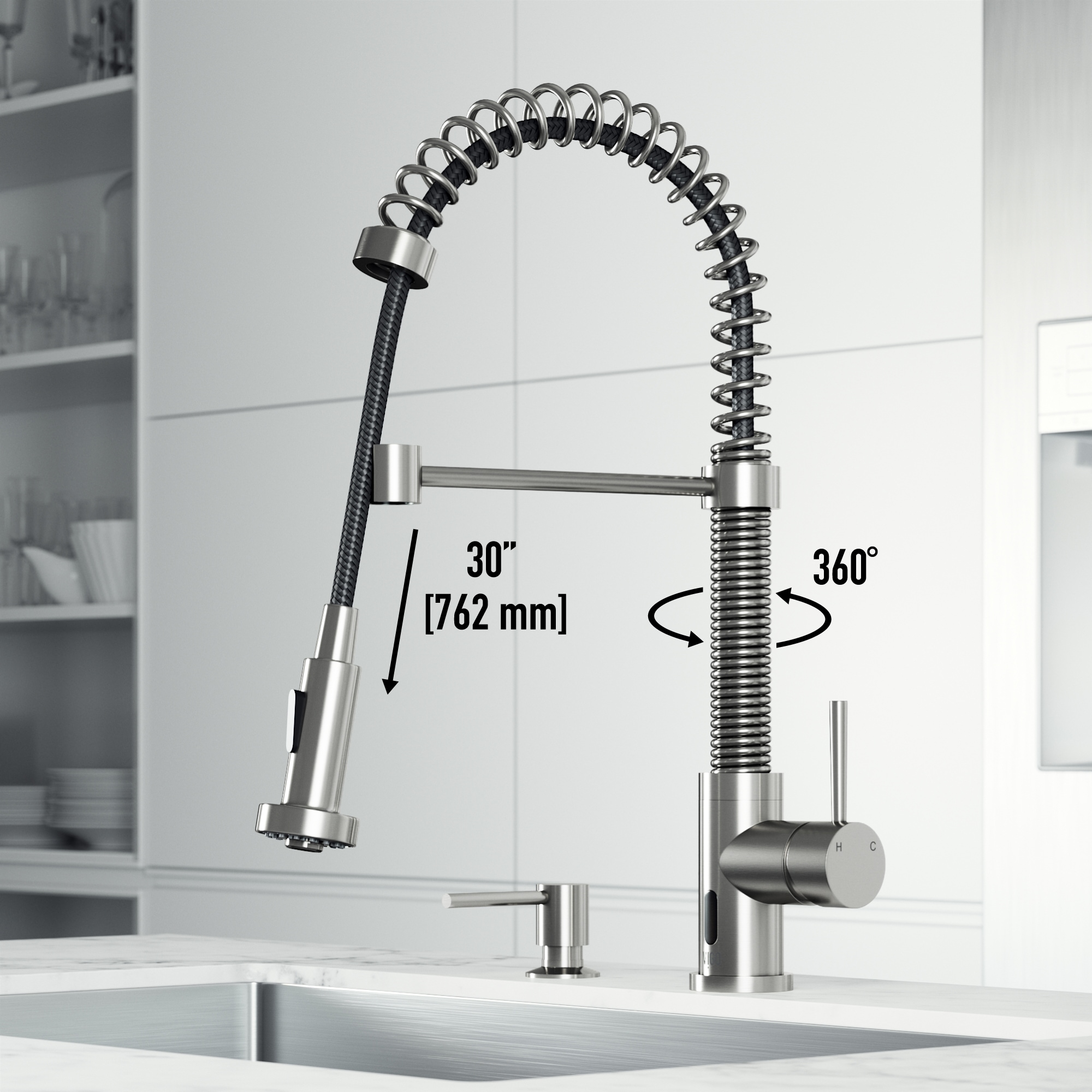 VIGO VG02001STSK2 Kitchen-Faucets - View #4