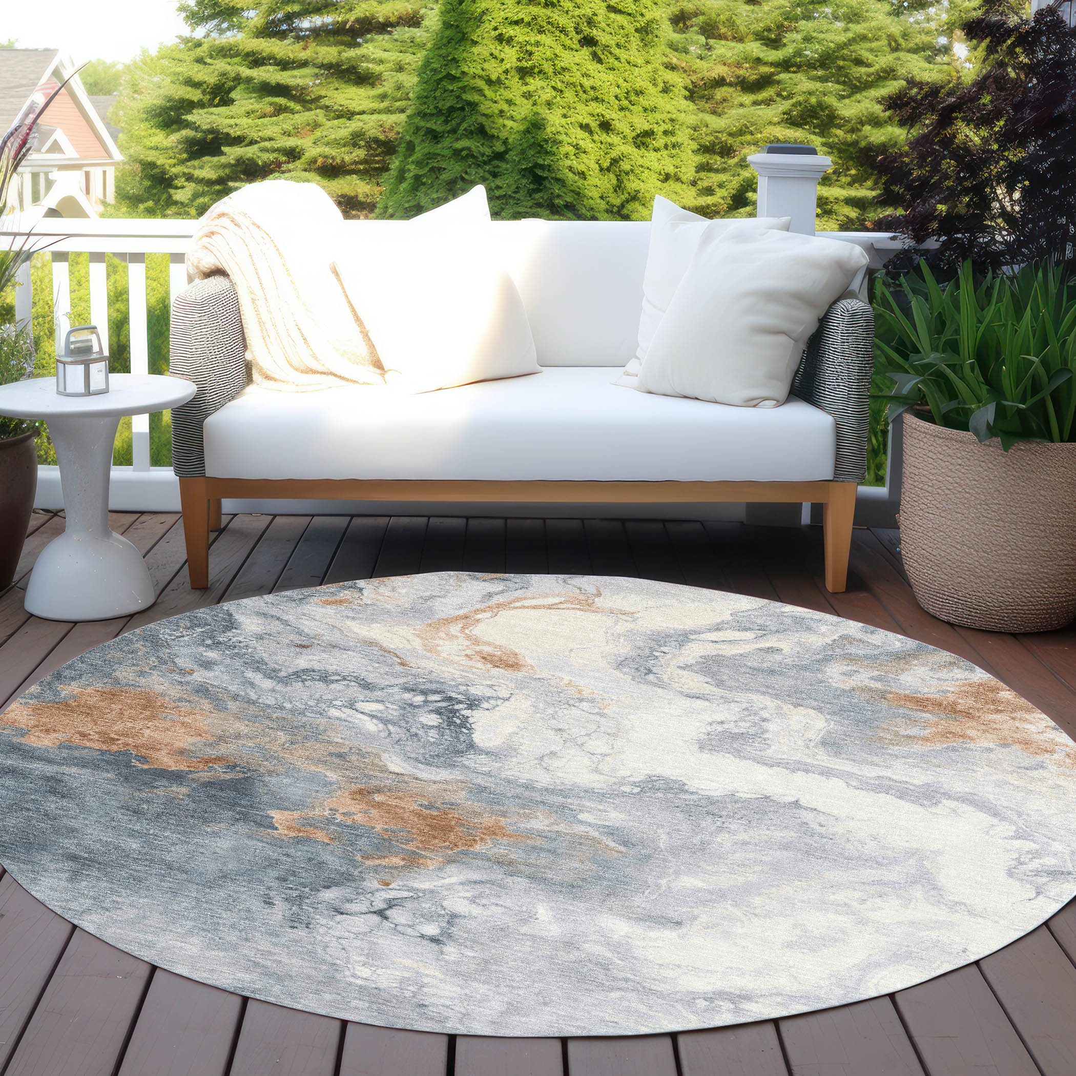 Addison Rugs ACN1841GY8RO rugs - View #7