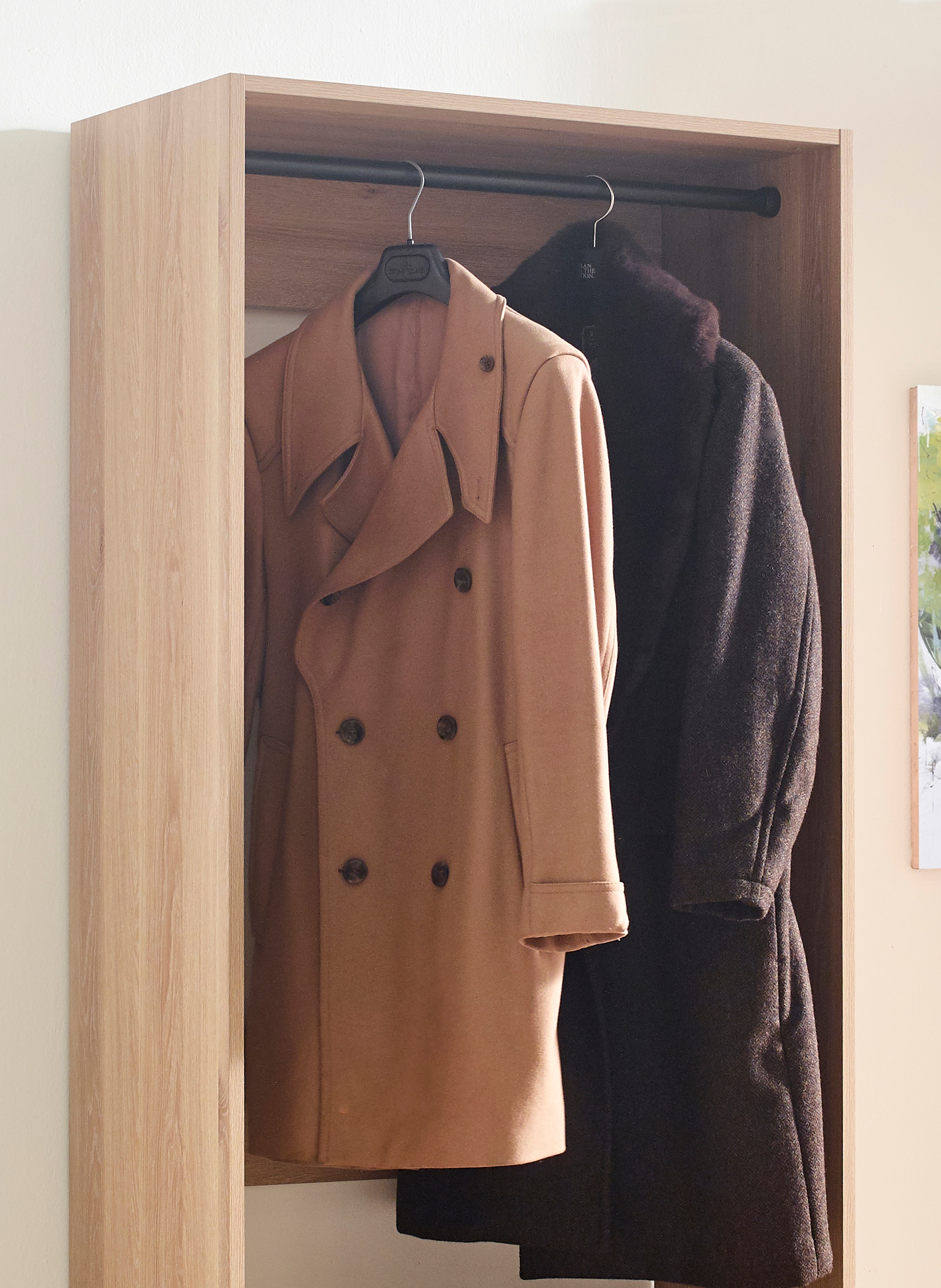 Klair Living PROSPER-C OAK Wood-Closet-Kits - View #2
