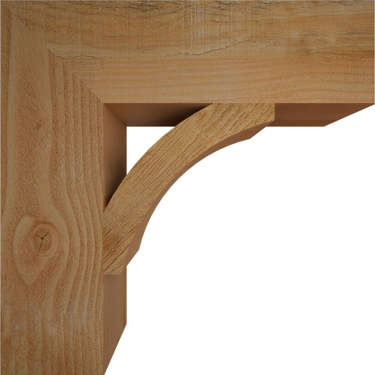 Ekena Millwork BKT06X22X22THR05RDF Exterior-Brackets-Braces - View #3