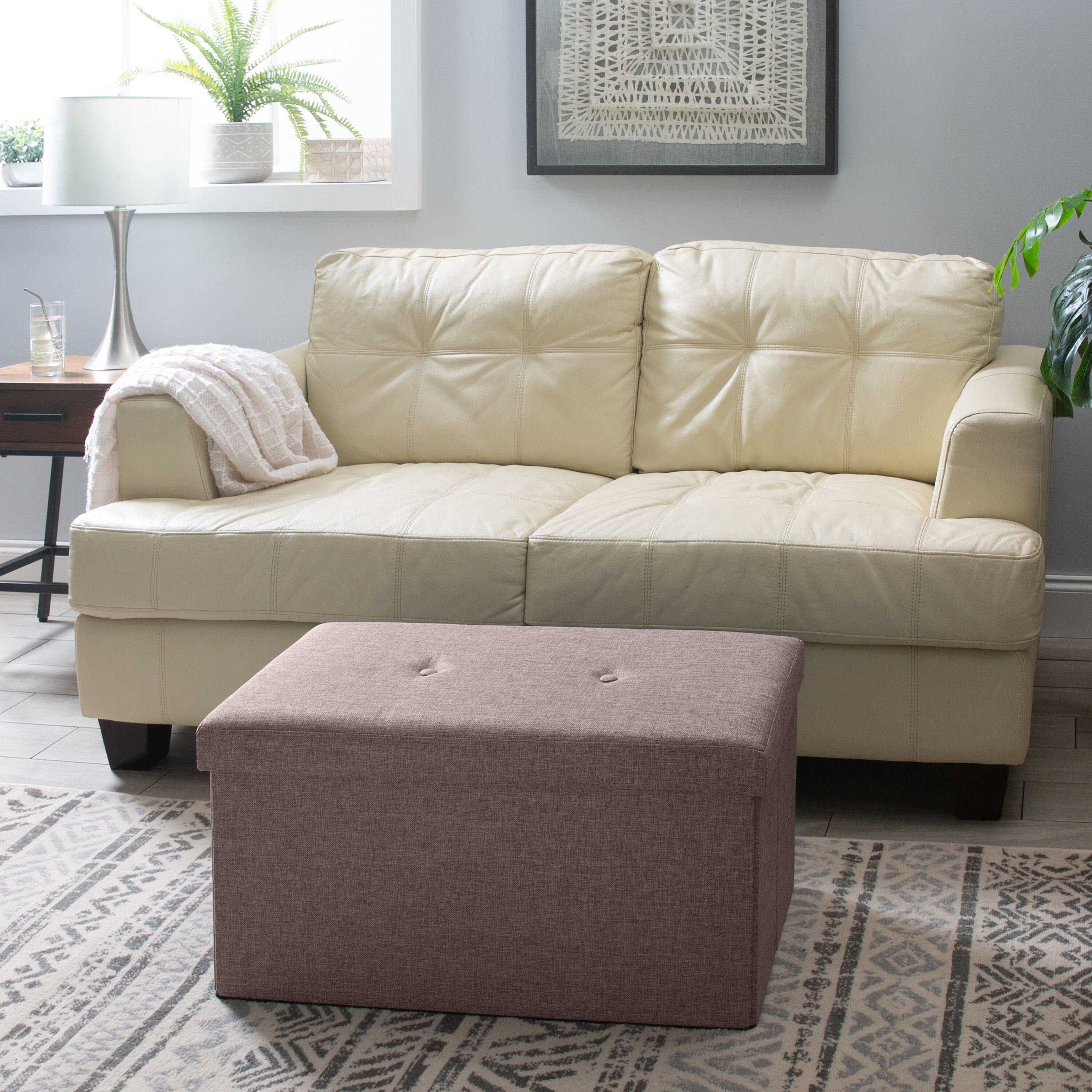 Simplify F-0637-ESPRESSO Indoor-Ottomans - View #6