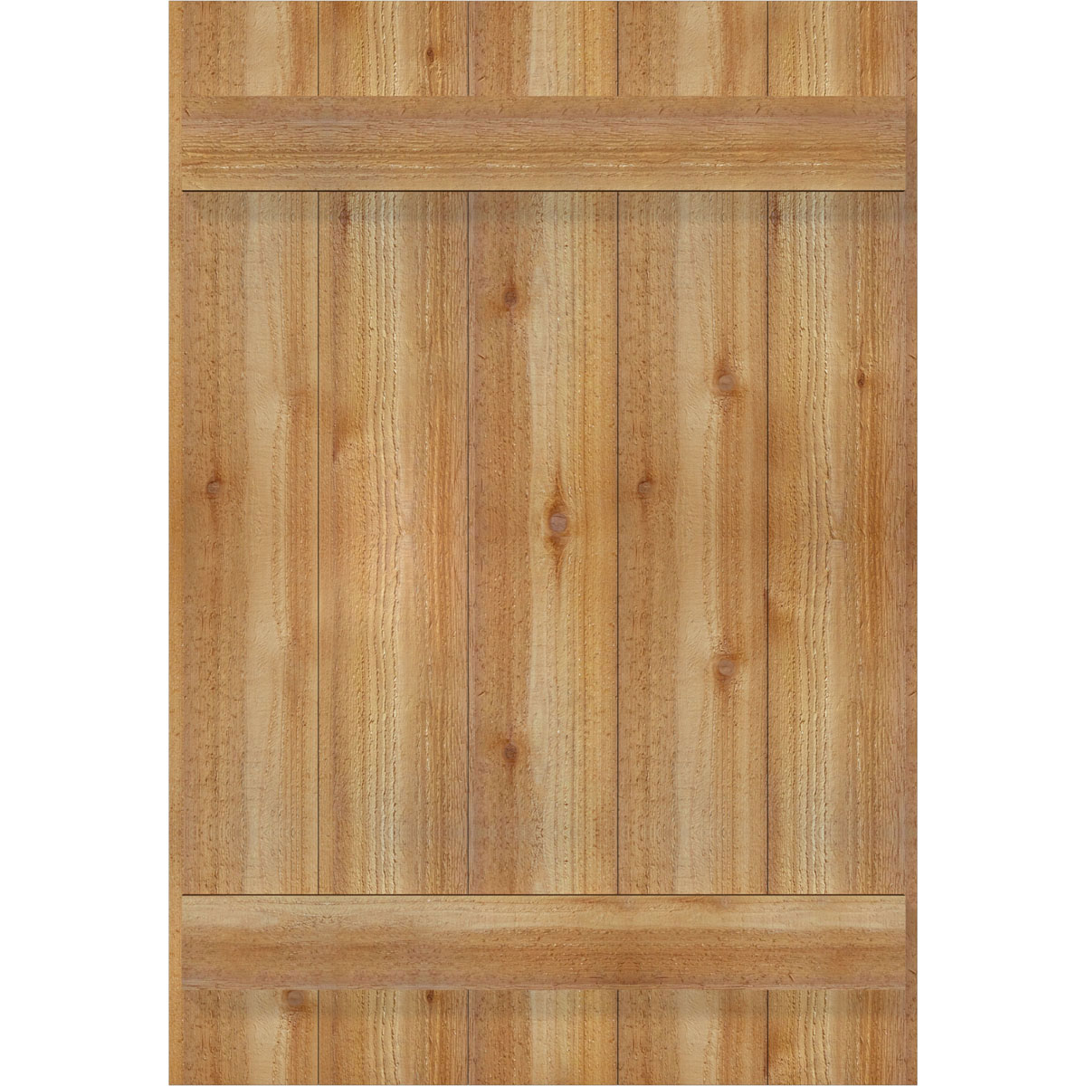 Ekena Millwork RBJ06S26X039RWR Exterior-Shutters - View #5