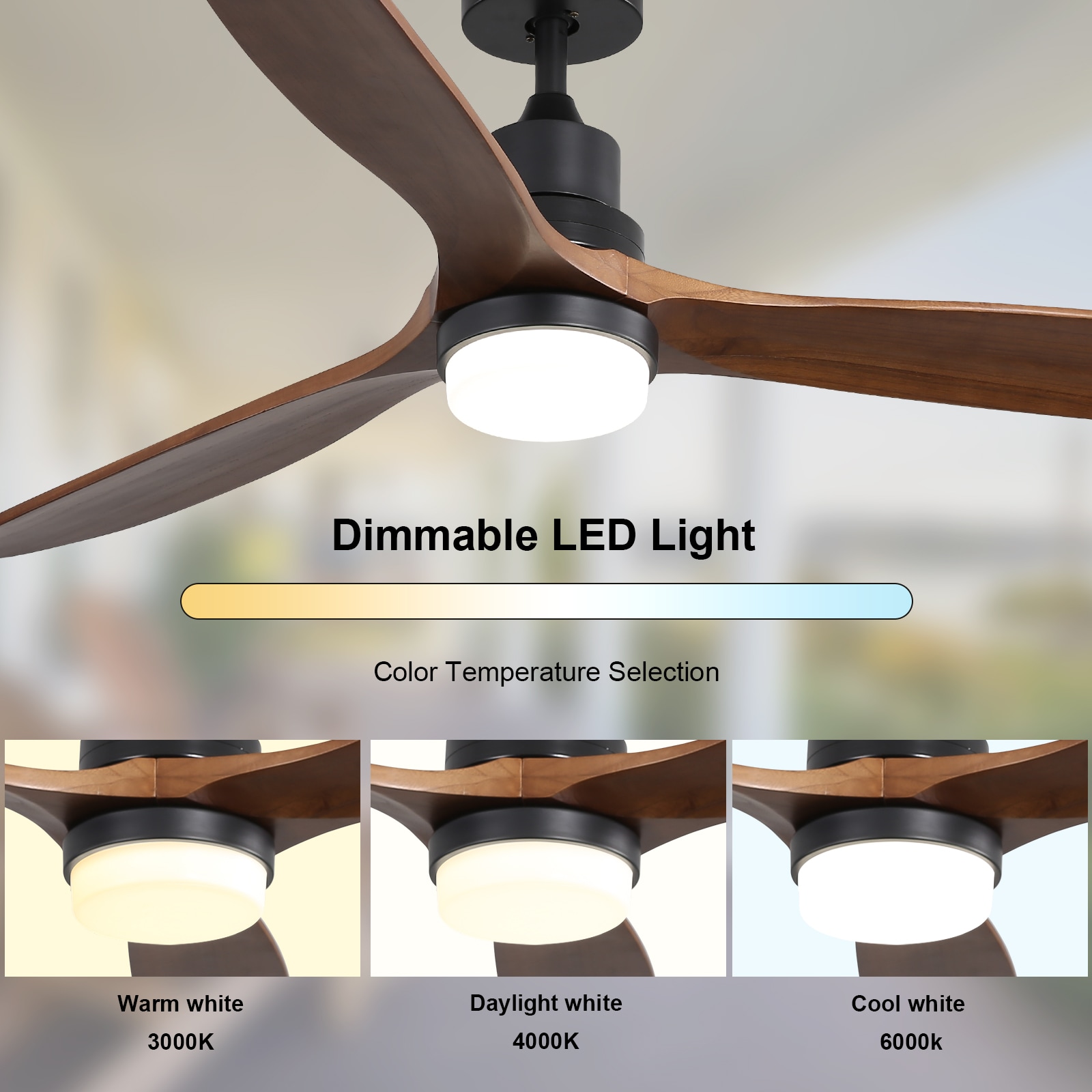 Sofucor LS-6003-BK-HTM-60-W Ceiling-Fans - View #8