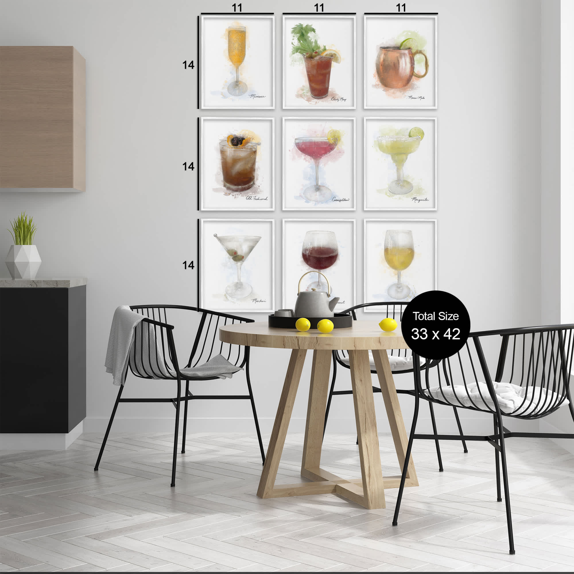 Stupell Industries A9-101-WFR-9PC-11X14 Wall-Art - View #2