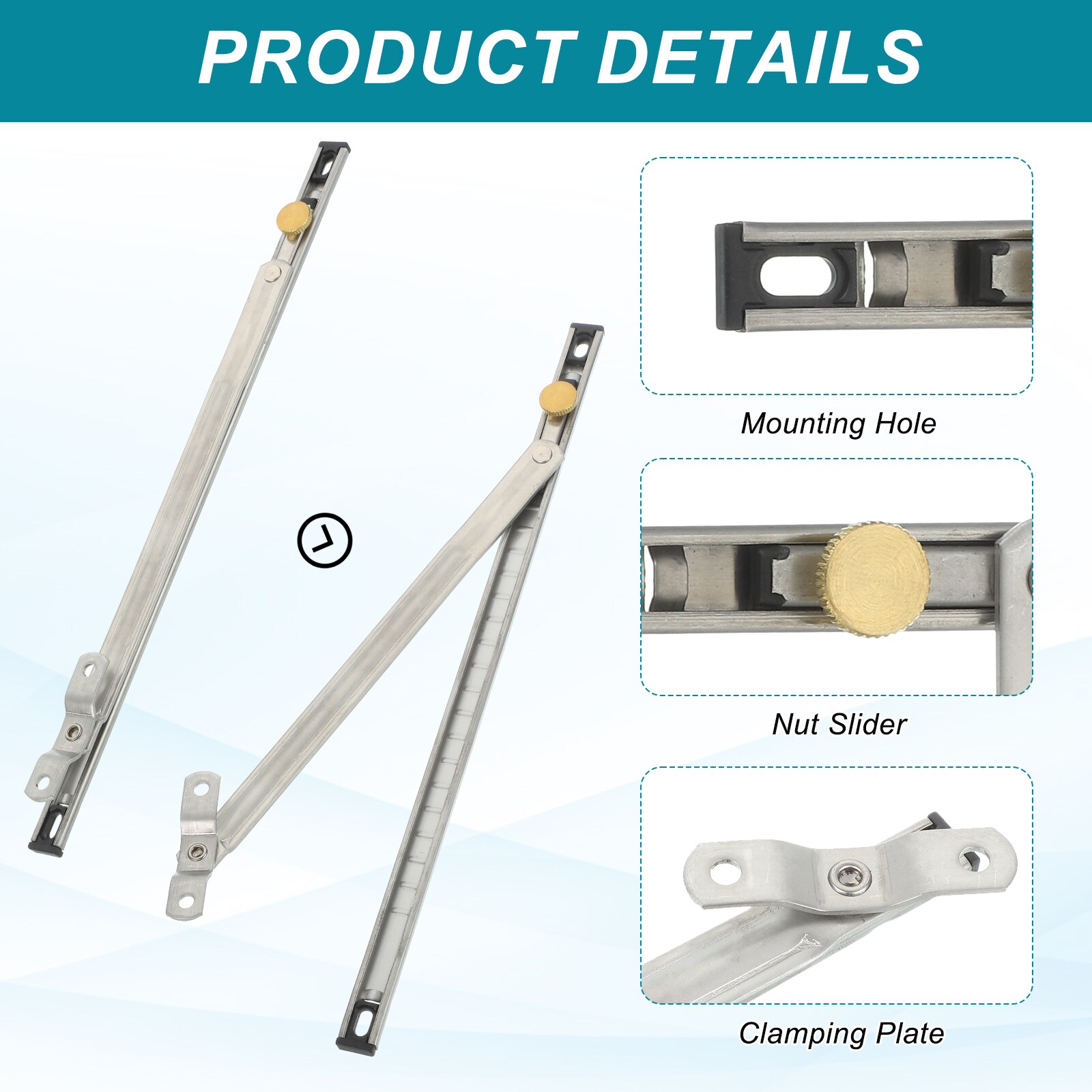 Unique Bargains S25093002UX0194 Awning-Window-Parts-Acc - View #3