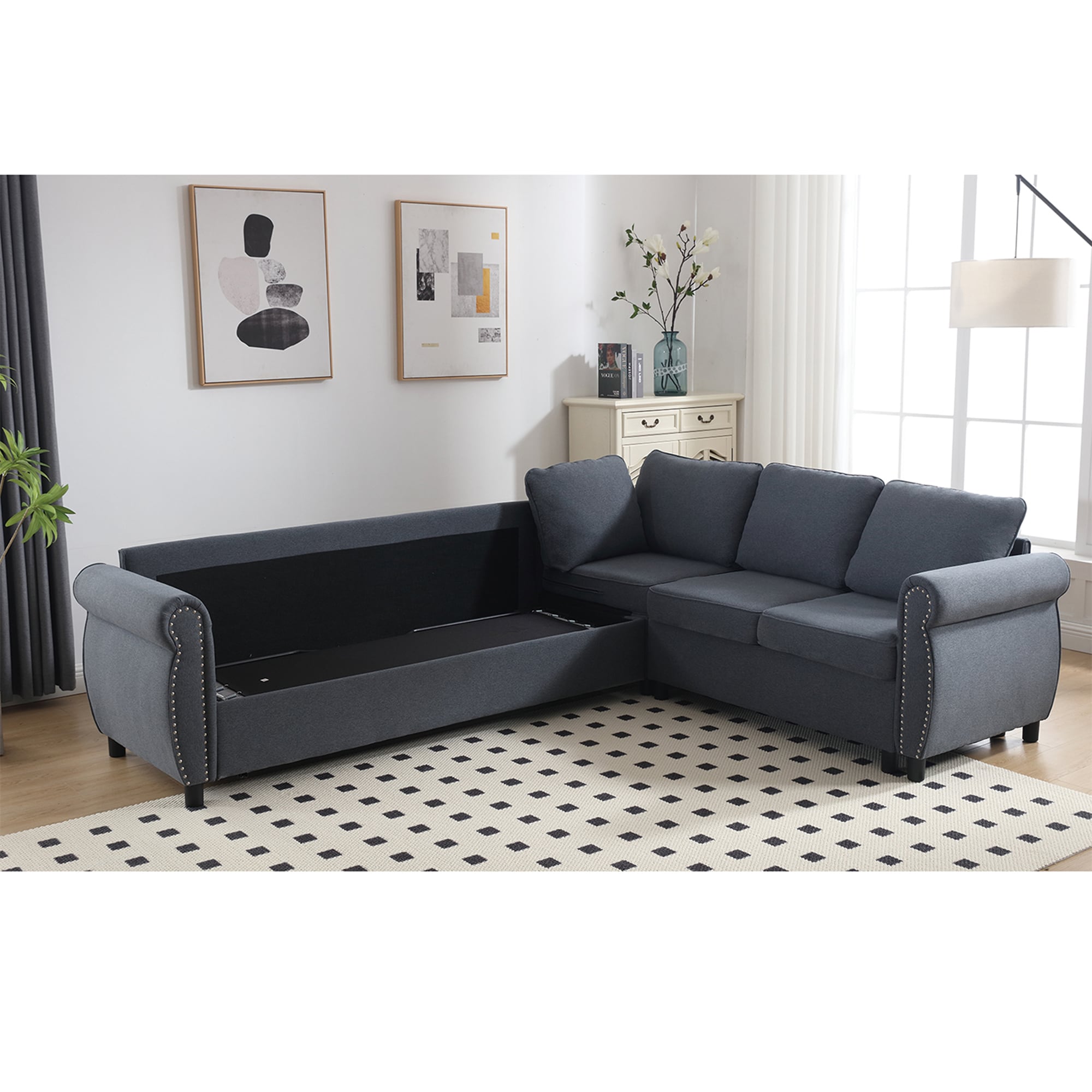SINOFURN SYA370149BK Sofas-Loveseats - View #16