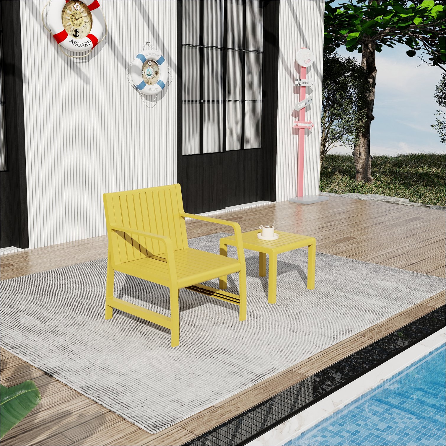 SUNCREAT ZISYOPNA1QLJ Patio-Conversation-Sets - View #2
