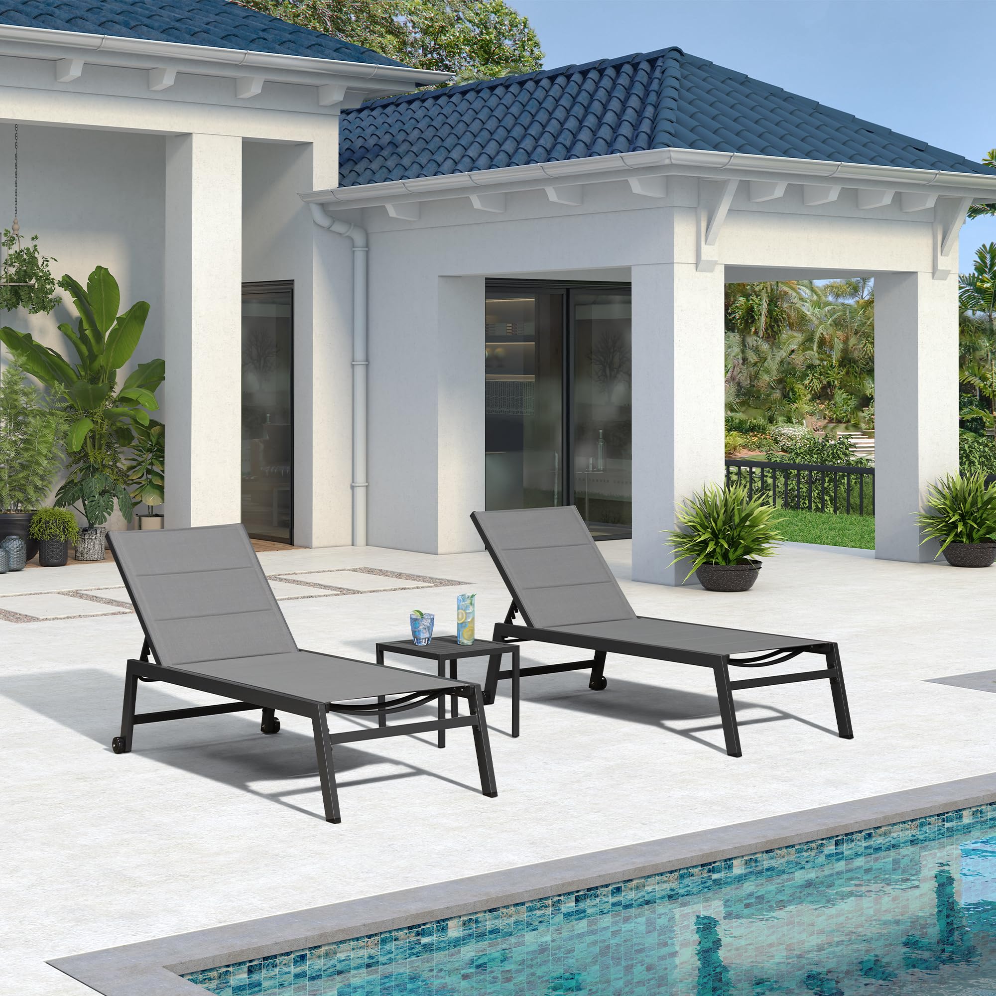 PURPLE LEAF LS04-CLS03-ATPLUS-GY Patio-Chairs - View #2