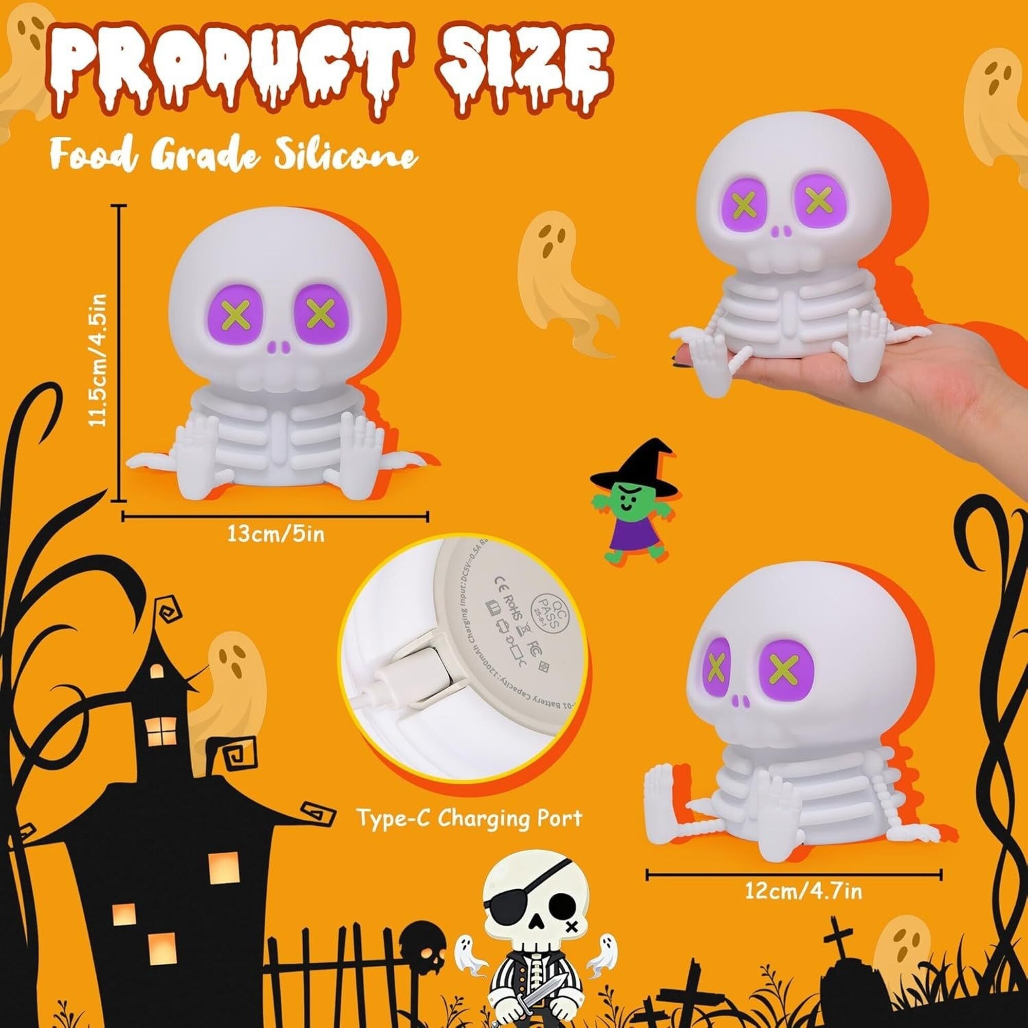Wudkey L4-IB3N9D Table-Halloween-Decor - View #2