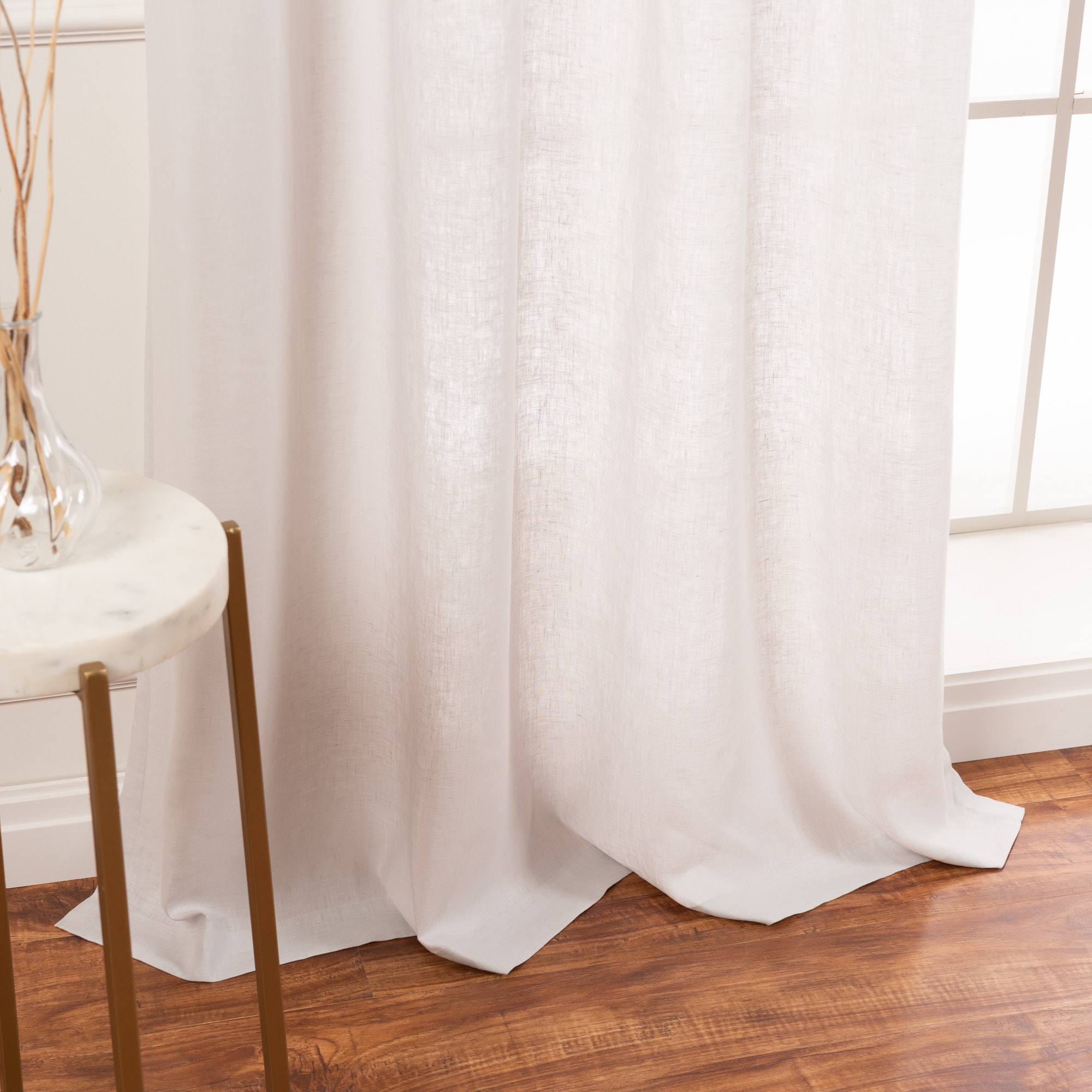Best Home Fashion YK-03-GS-LN-96-LT.GR curtains - View #5
