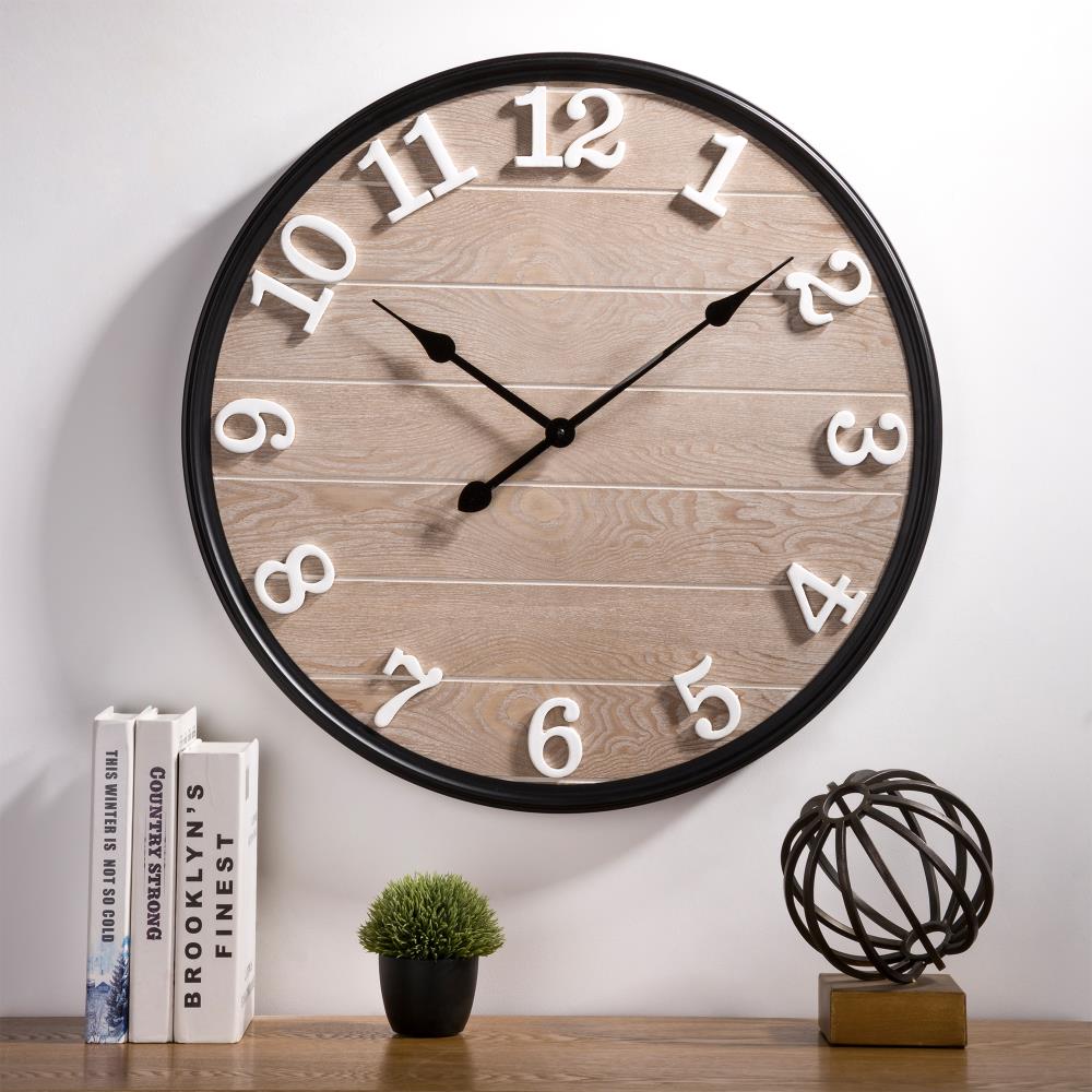 Glitzhome 2009300002 Indoor-Outdoor-Clocks - View #6