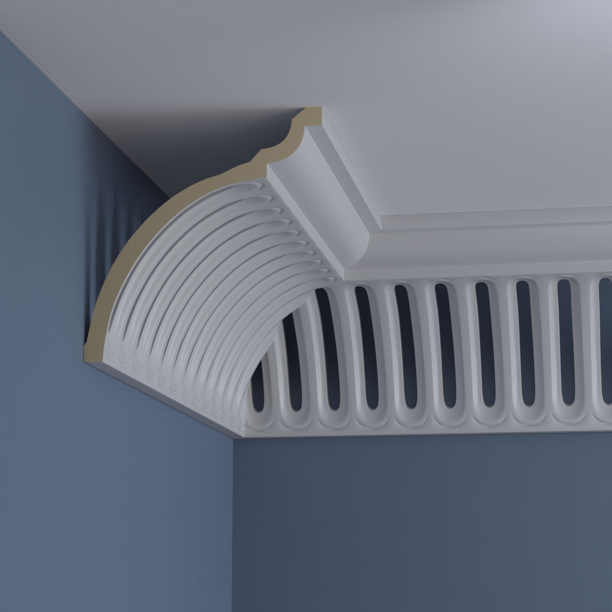 Ekena Millwork MLD11X10X15MB-CASE-8 Crown-Moulding - View #10