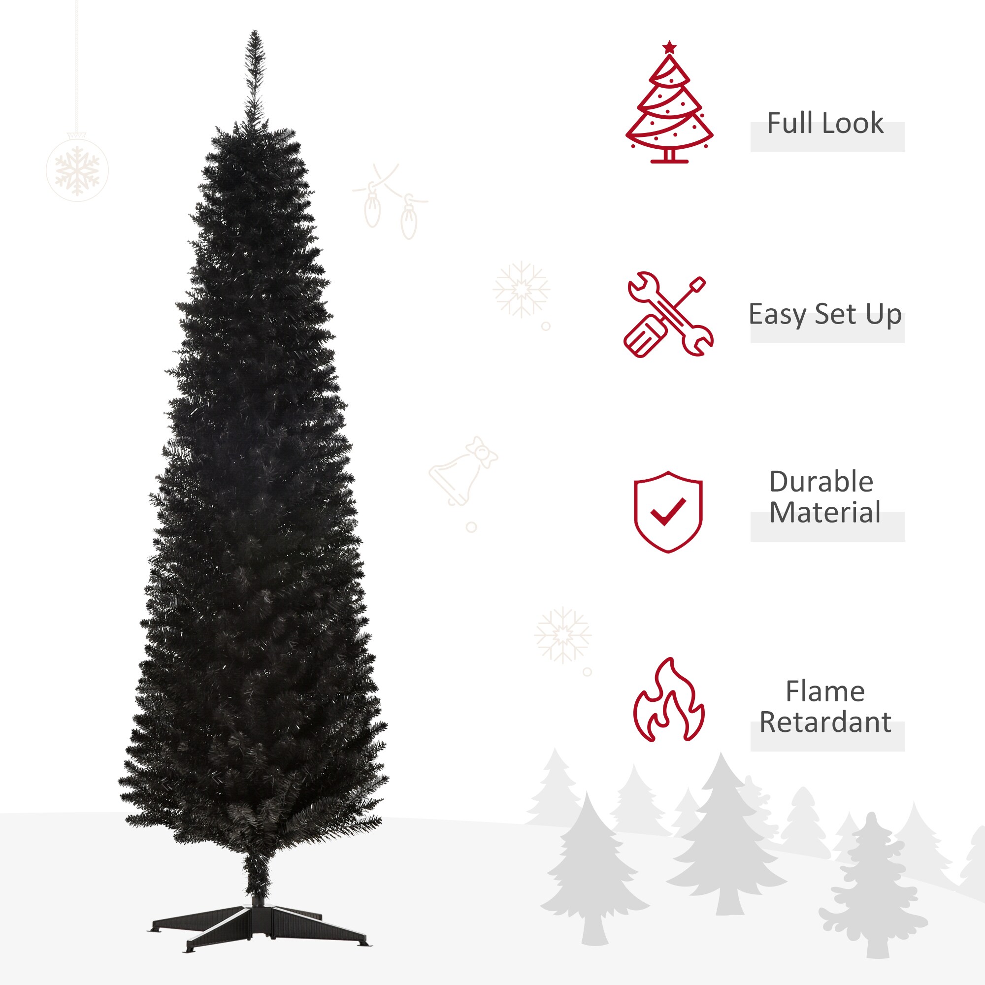 AAZJ JHG-CMP152496 Artificial-Christmas-Trees - View #4