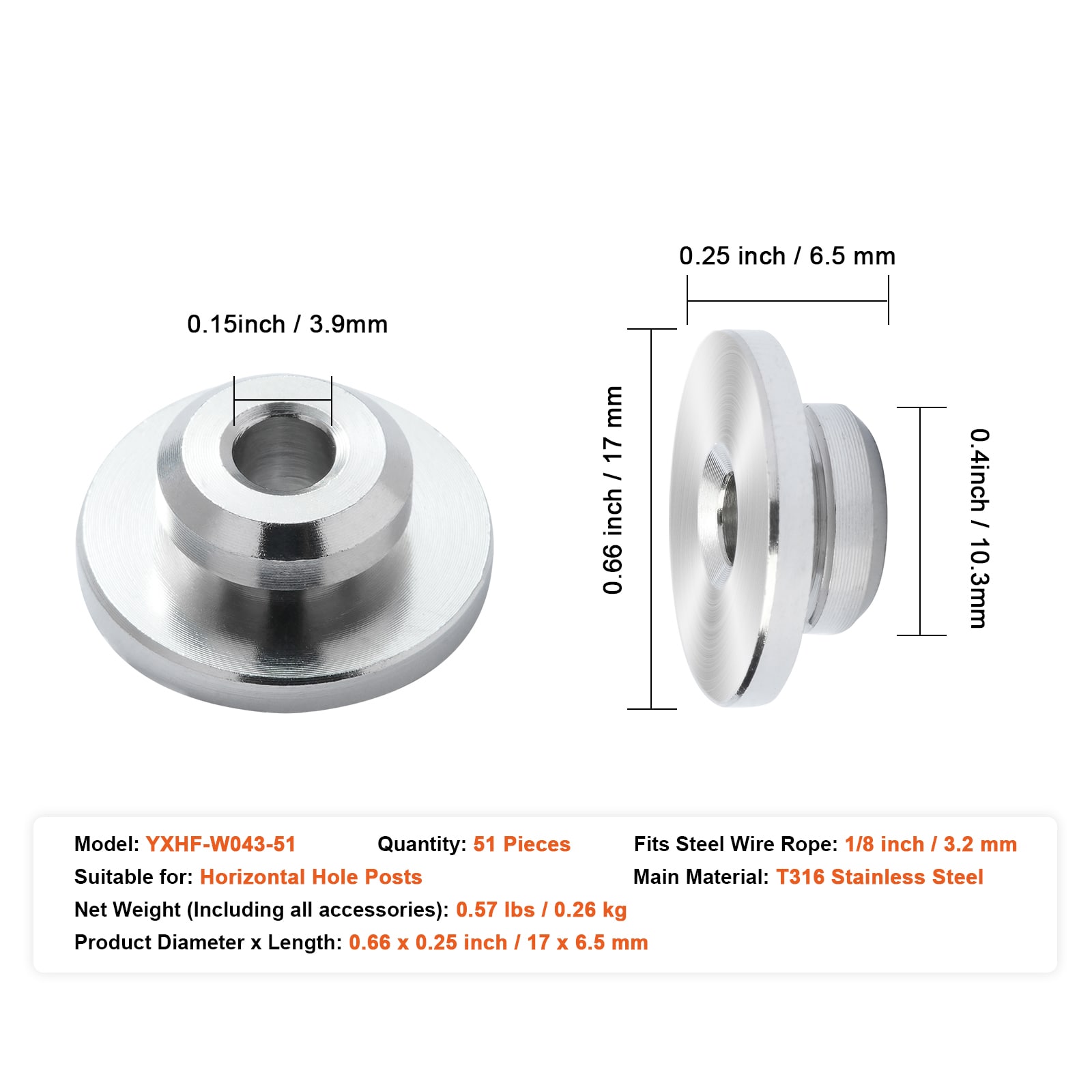 VEVOR SCCLHT51JYS004749V0 railings - View #7