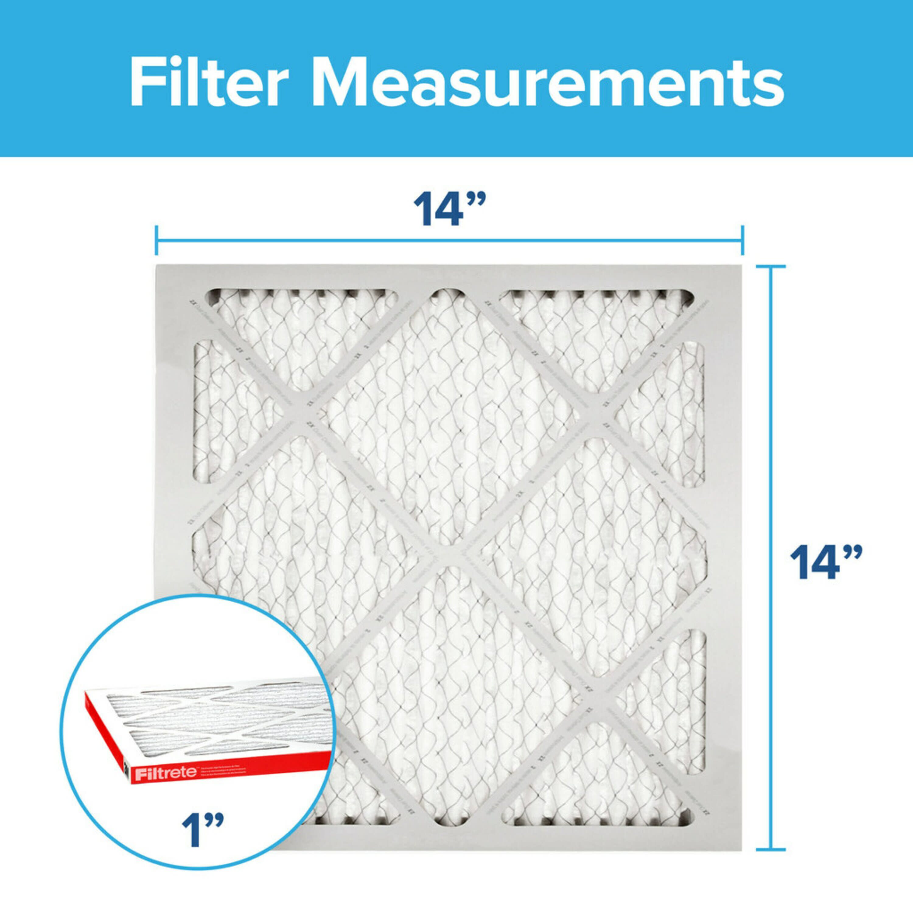 Filtrete 16-in W x 25-in L x 1-in 11 MERV 1085 MPR Allergen Defense Extra  Electrostatic Pleated Air Filter (2-Pack) in the Air Filters department at