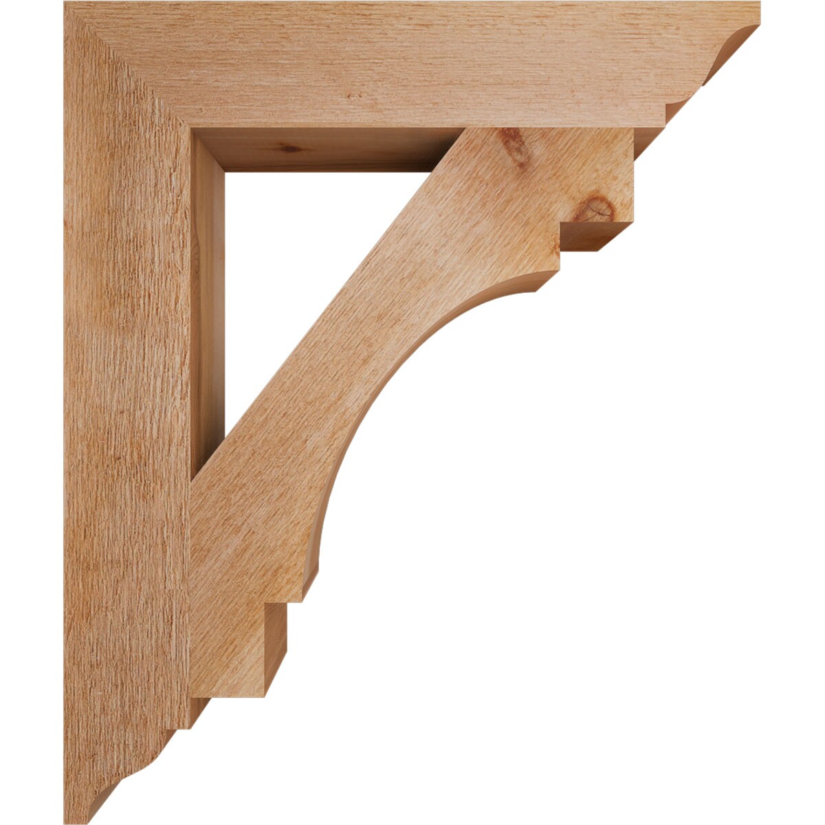 Ekena Millwork BKT04X22X26MRC01RWR Exterior-Brackets-Braces - View #3