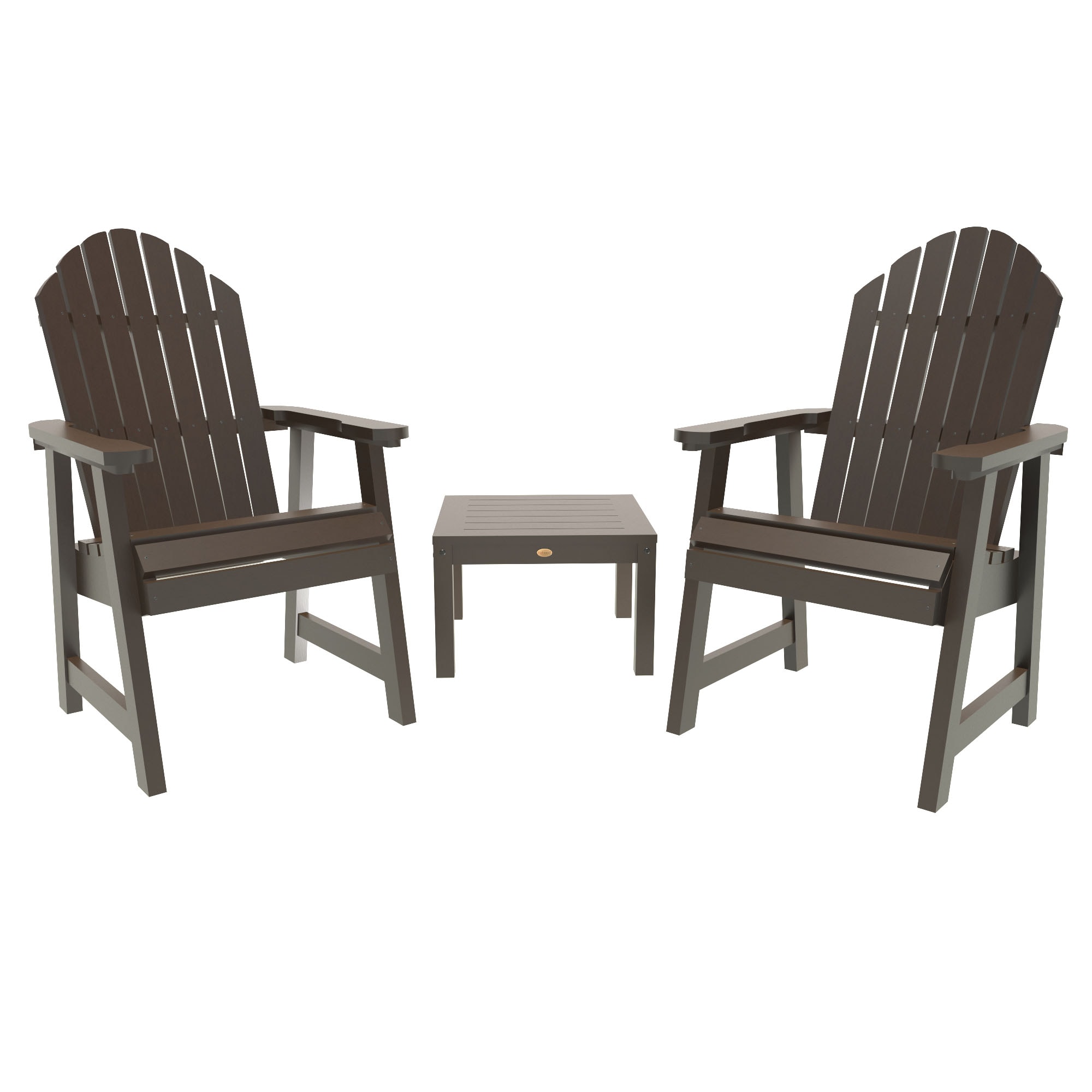 highwood AD-KITCHDA2-ACE The Adirondack 3-Piece Patio Conversation Set