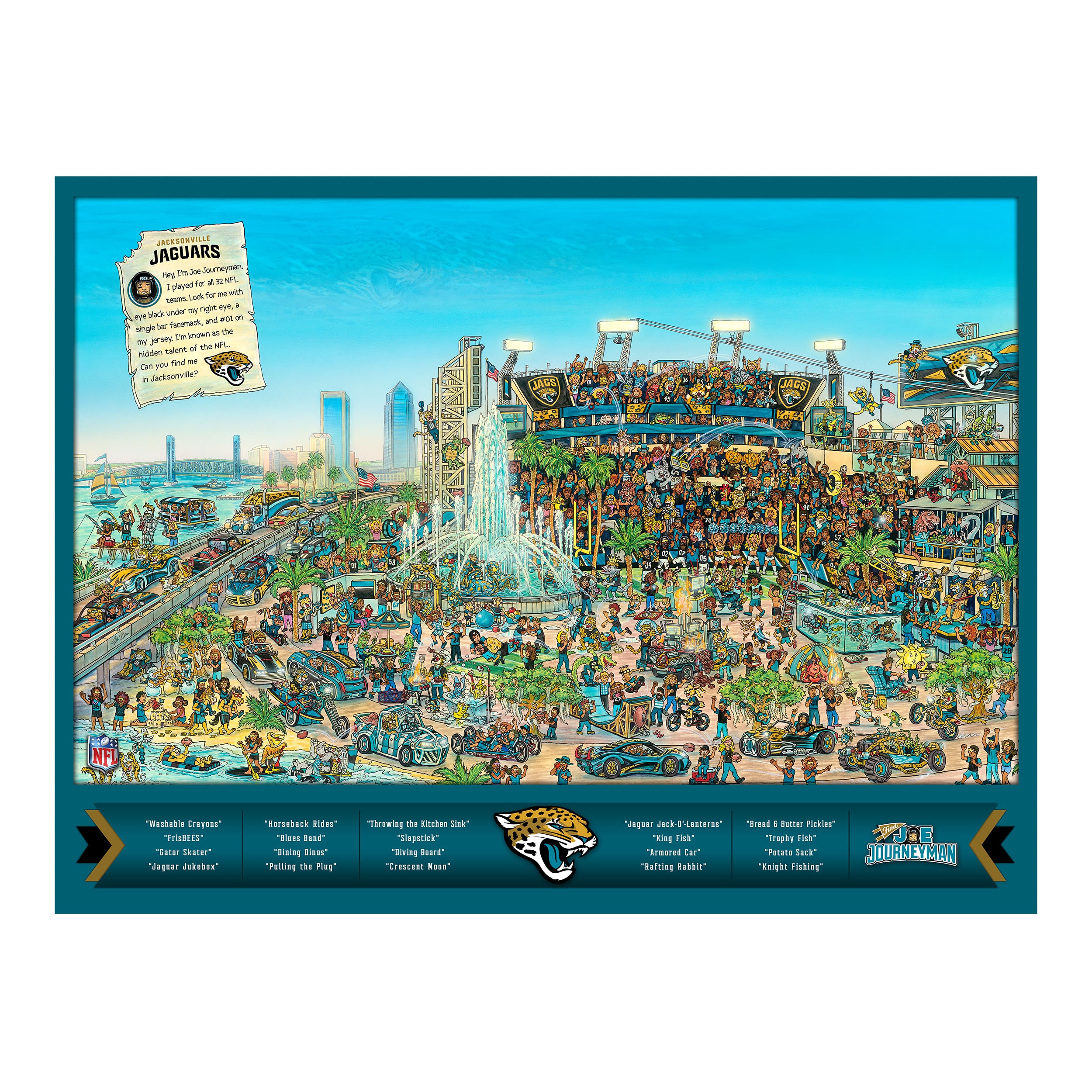 Sportula Retro Series 500pc Puzzle 500-Piece Sports Jigsaw Puzzle in the  Puzzles department at