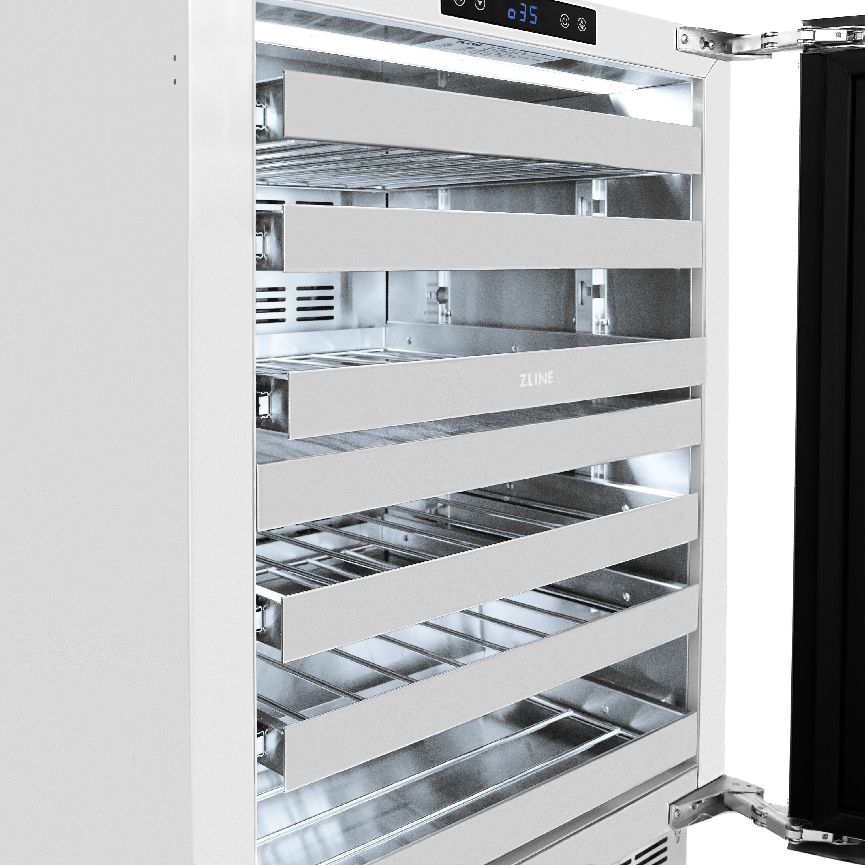 ZLINE KITCHEN & BATH RWDOZ-GS-24-MB Wine-Chillers - View #6