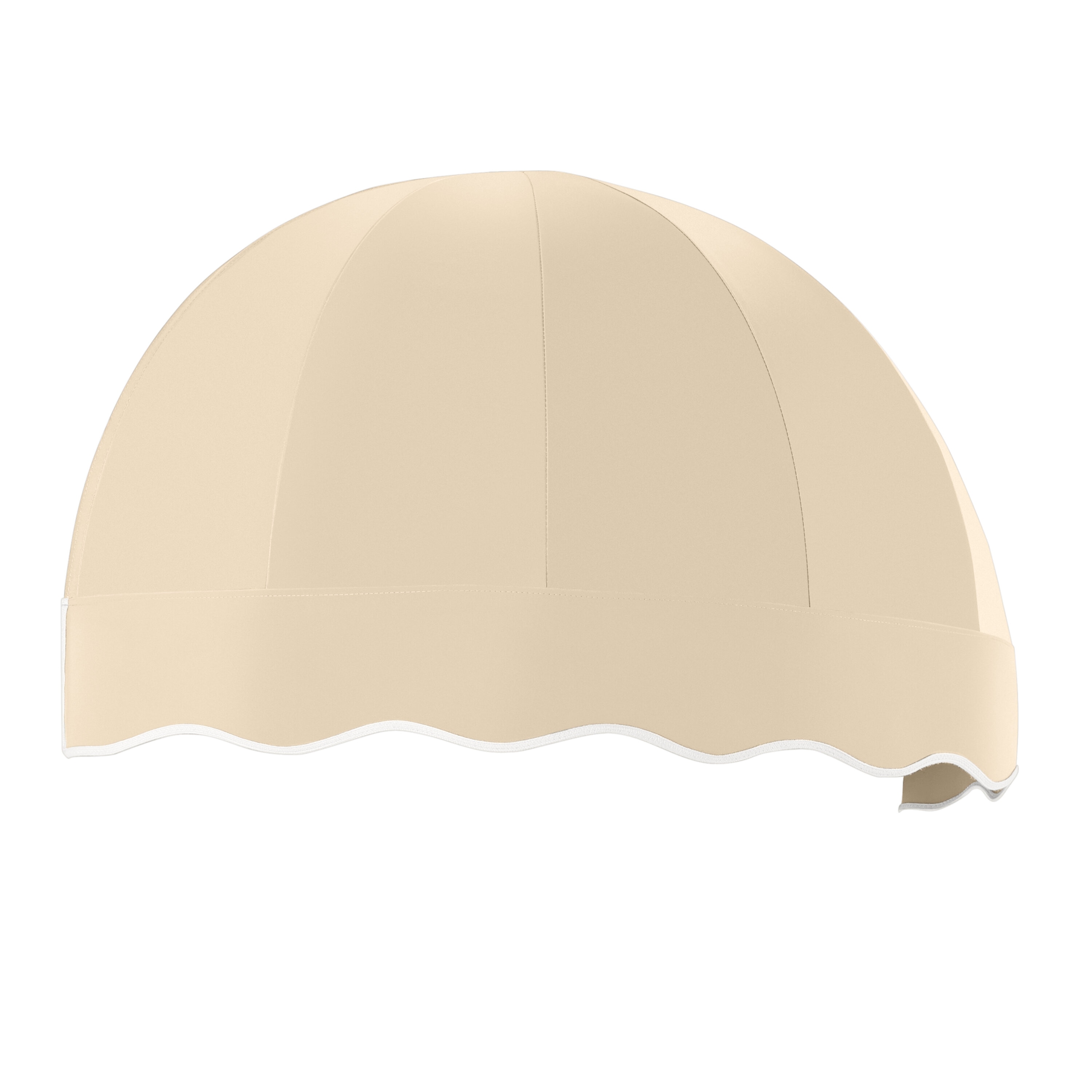 Awntech RB5-L-T Bostonian 64.5-in Wide x 32.25-in Projection x 39.25-in Height Fabric Tan Solid Fixed Window/Door Awning