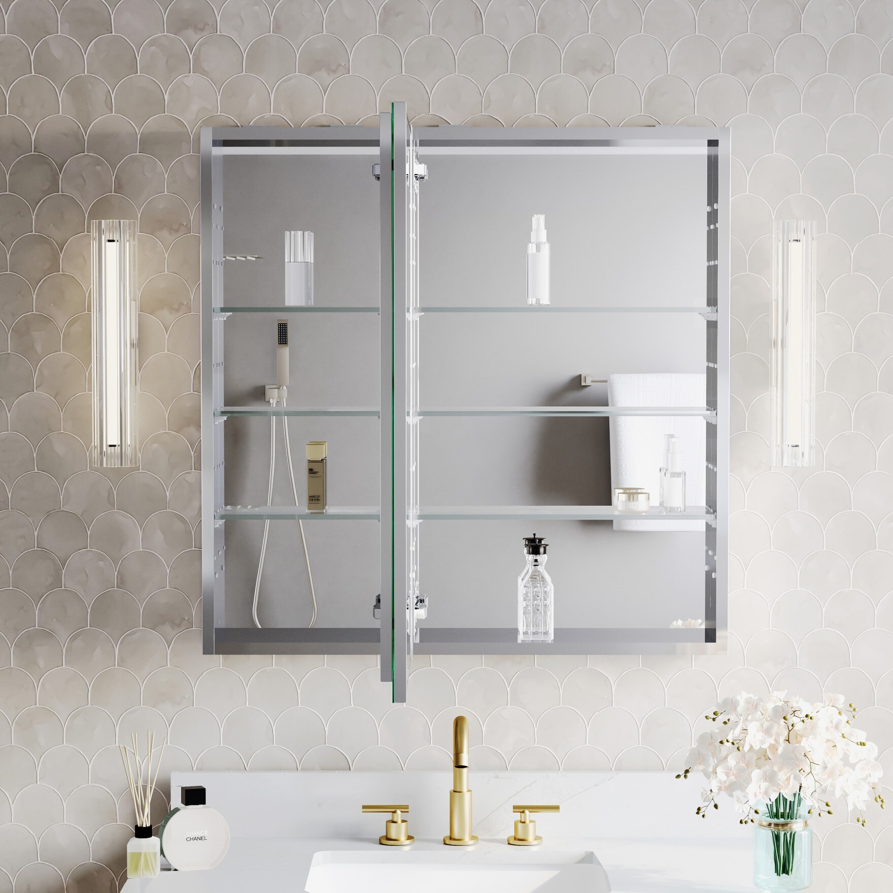 WELLFOR JRA12R20L32 Bathroom-Medicine-Cabinets - View #10