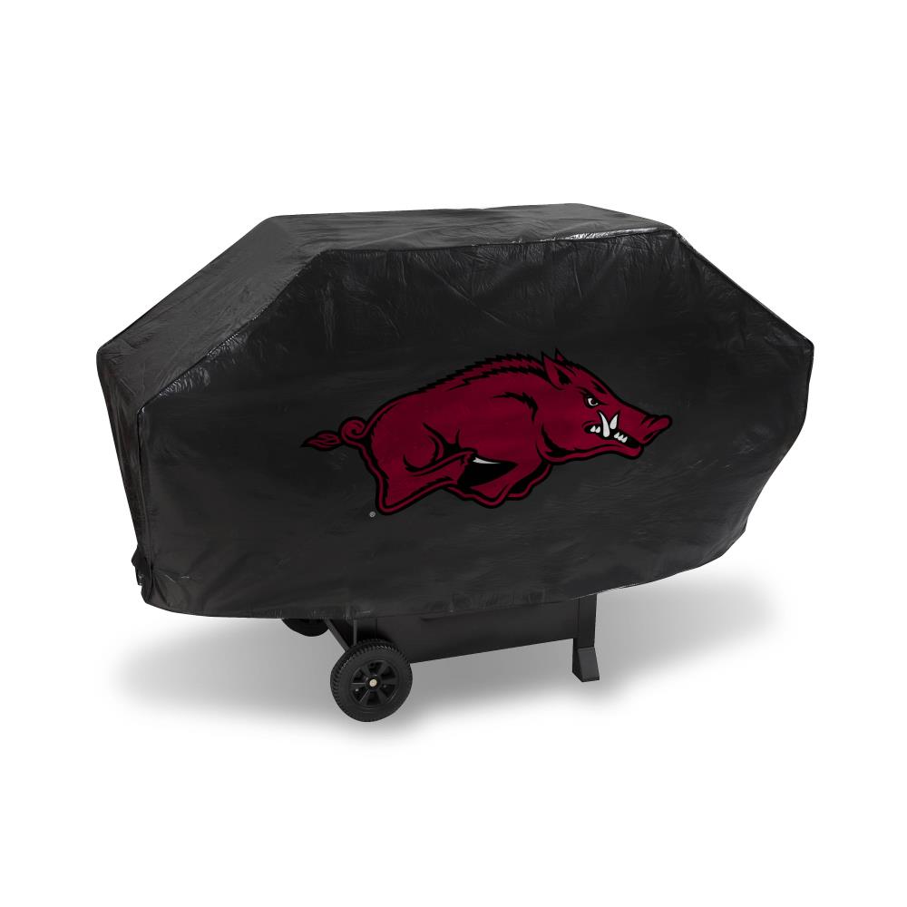 Rico Industries BCB360103 Arkansas Razorbacks 68-Inches W x 35-Inches H grill covers are team color screened with team logo Gas grill Cover
