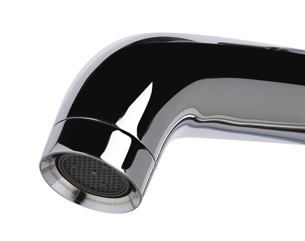 Tall Polished Chrome Single Lever Vessel Sink Faucet