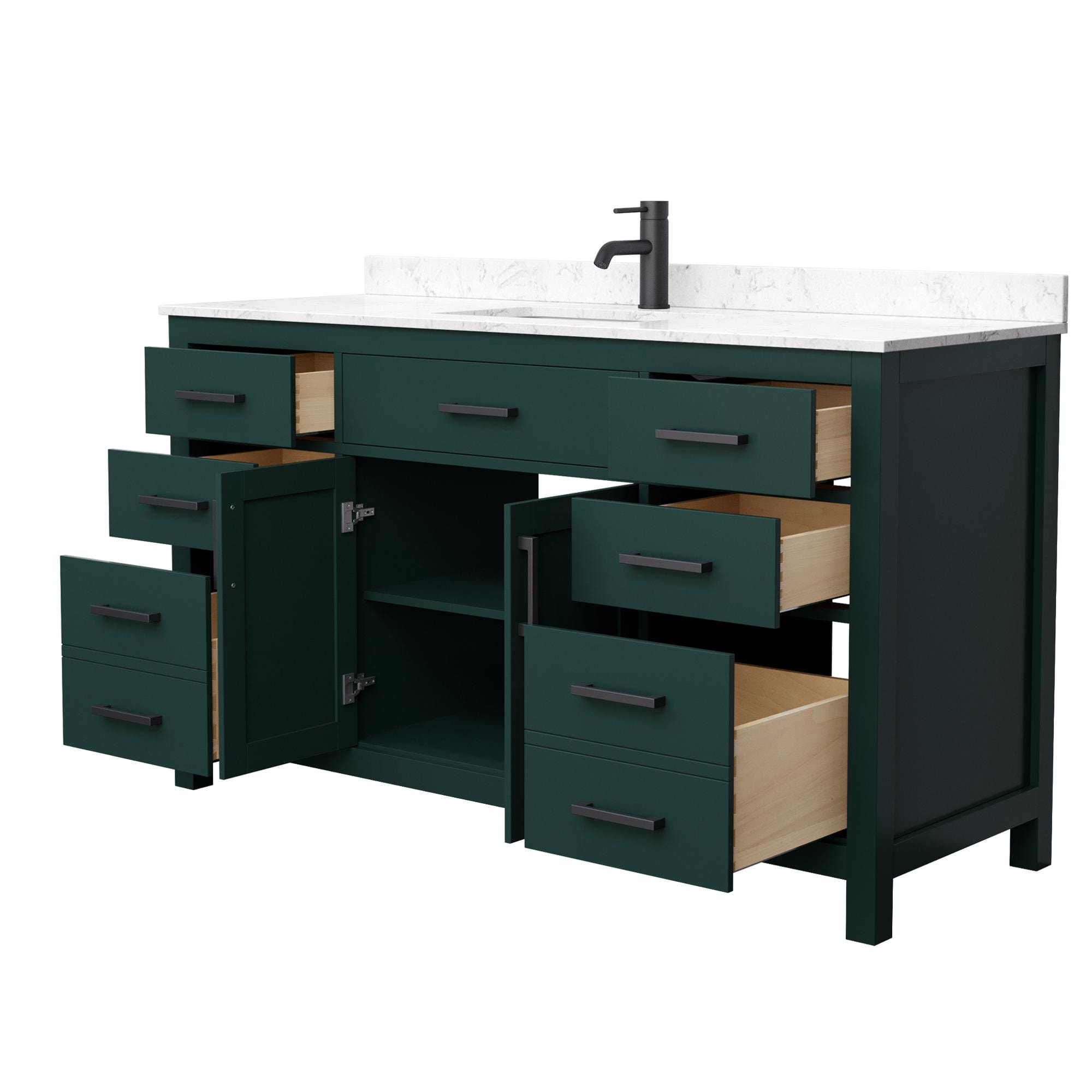 Wyndham Collection WCG242460SGKCCUNSMXX Bath-Vanity-Combo - View #3