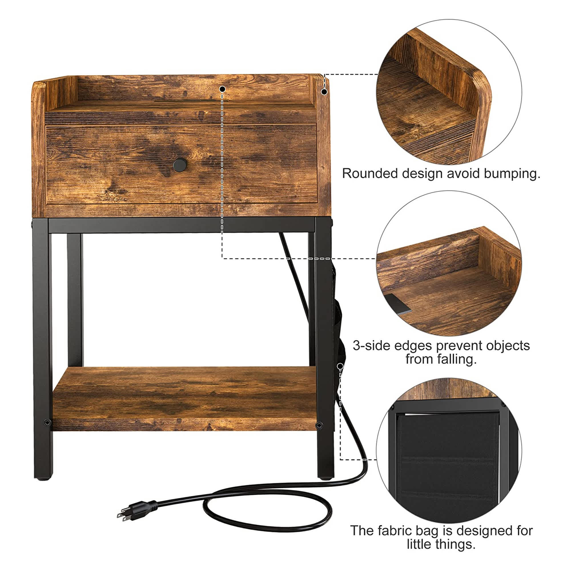 Fabato 296474 nightstands - View #2
