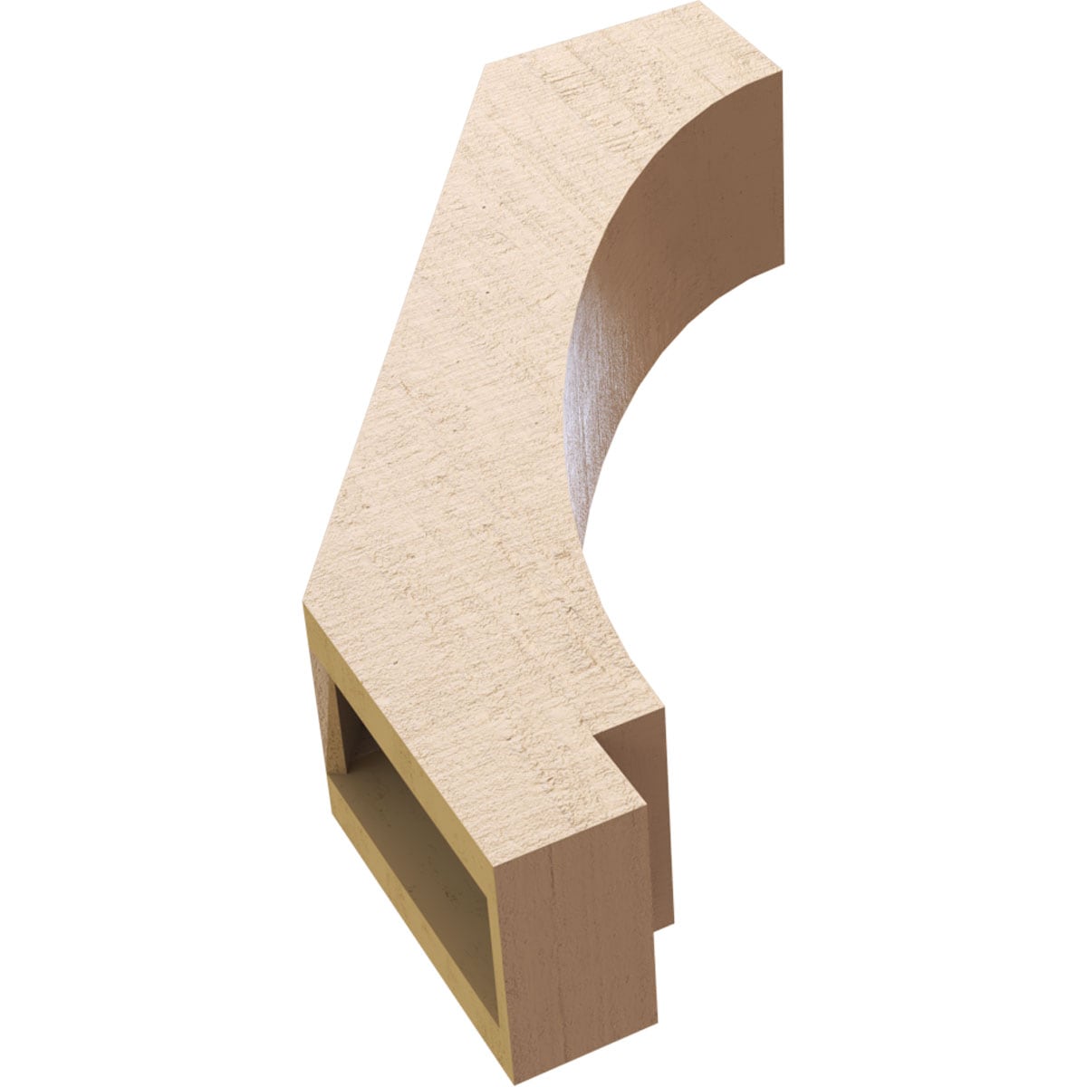 Ekena Millwork BRCUR05X16X22IMPRCPR braces - View #7