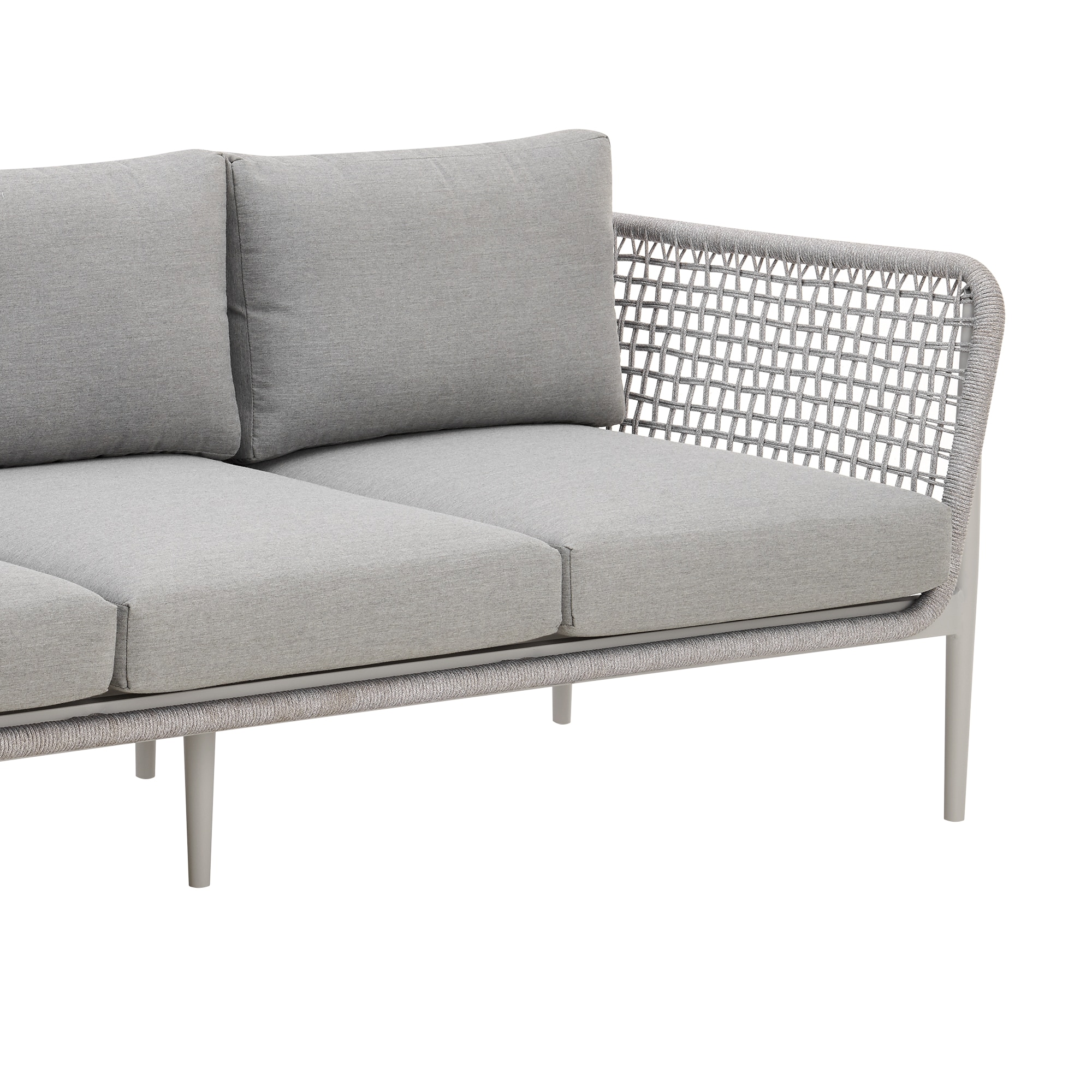 Armen Living LCRHSOLGRY Patio-Sofas-Daybeds - View #3