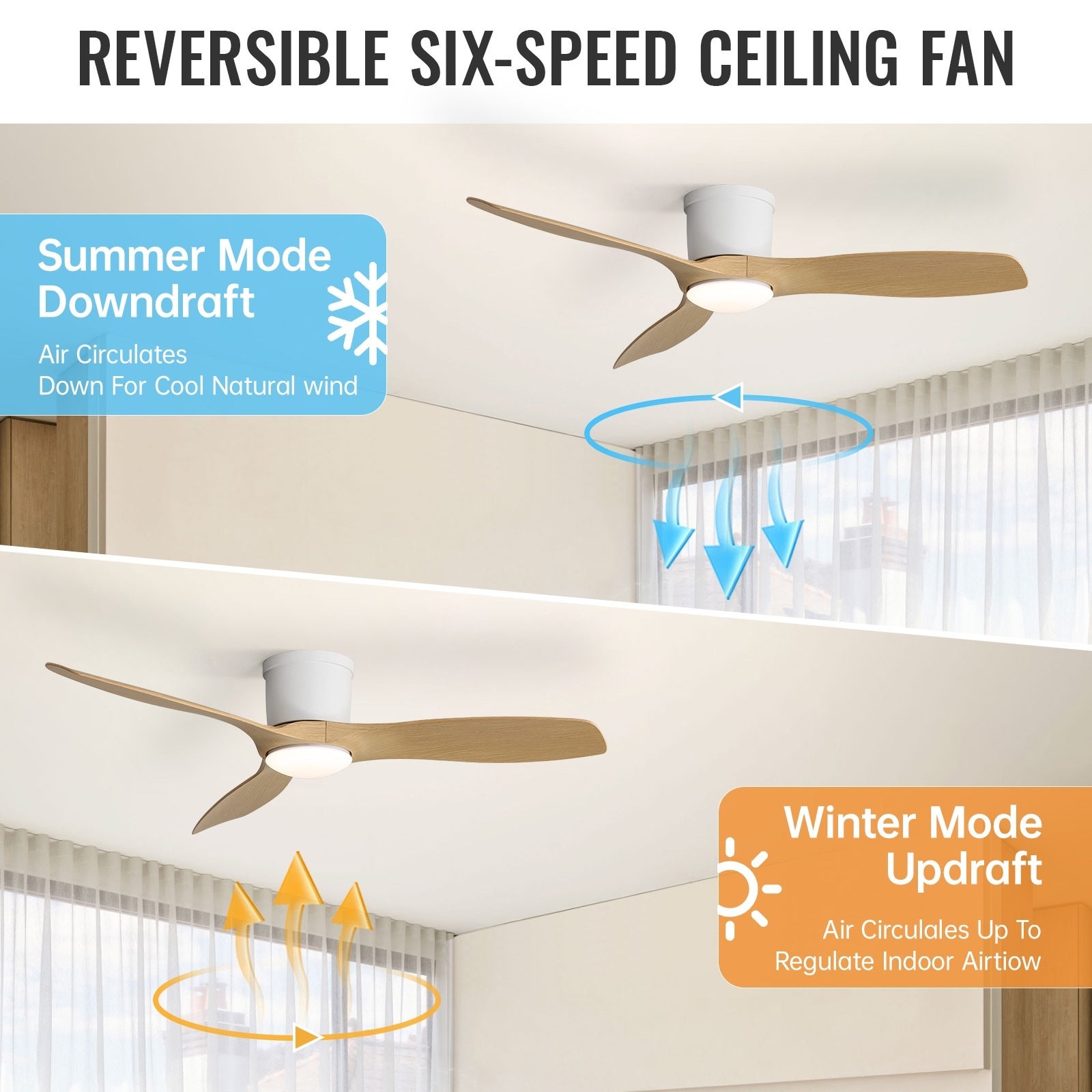 UOI ZZH100191 Ceiling-Fans - View #4