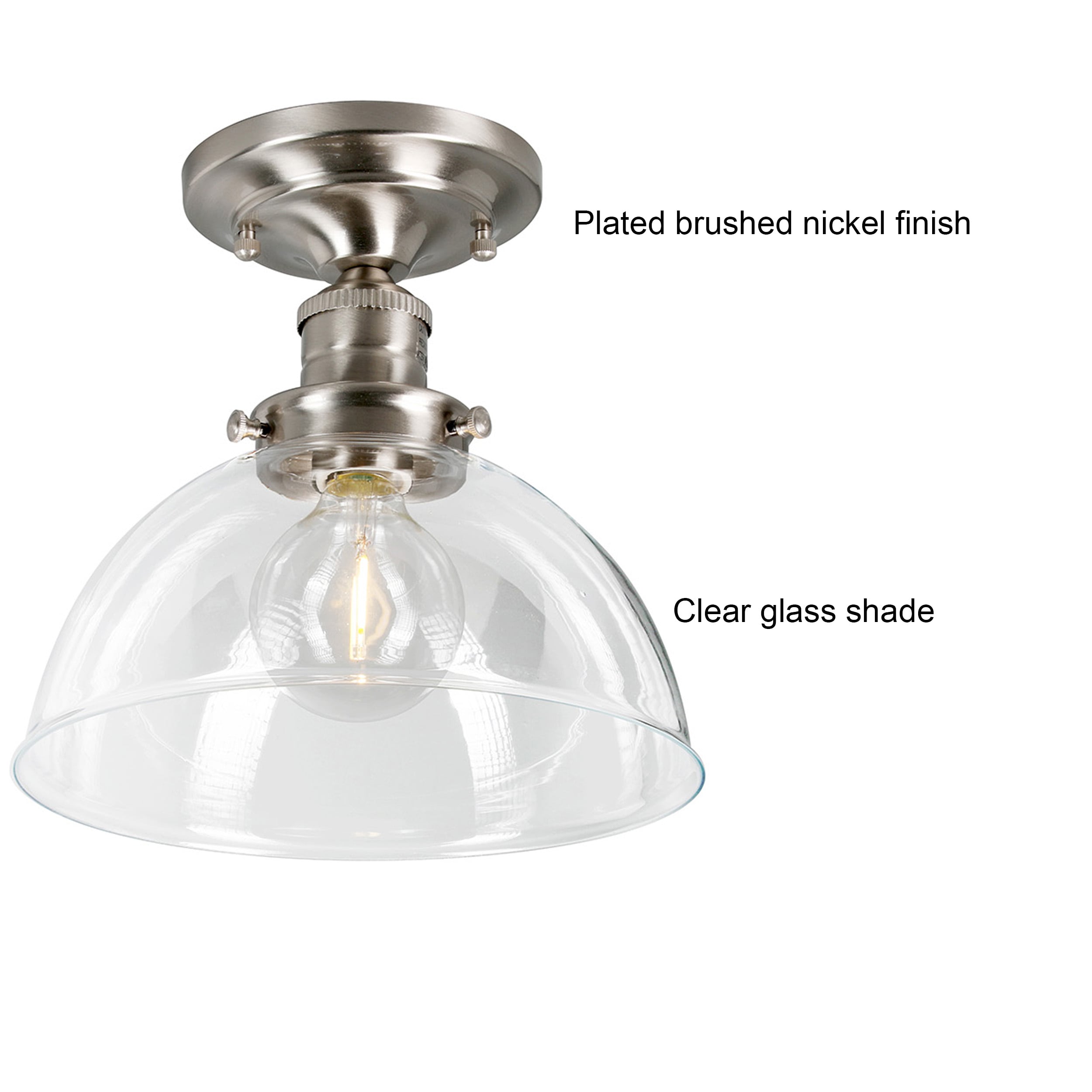 allen + roth KLH8001AX-01 BN flushmounts - View #6