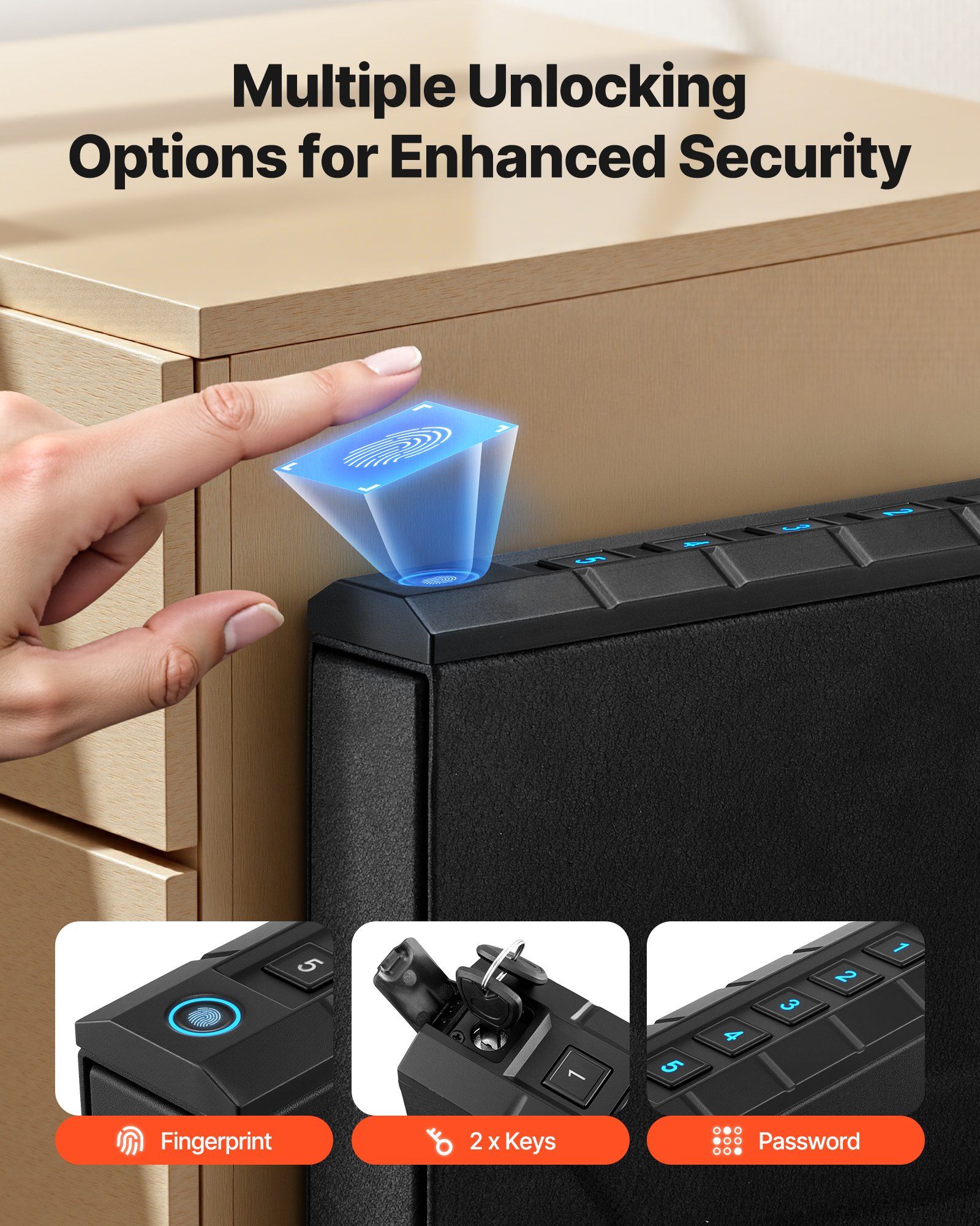 XDeer C-D0102X33LFG-DOBA Gun-Safes - View #2
