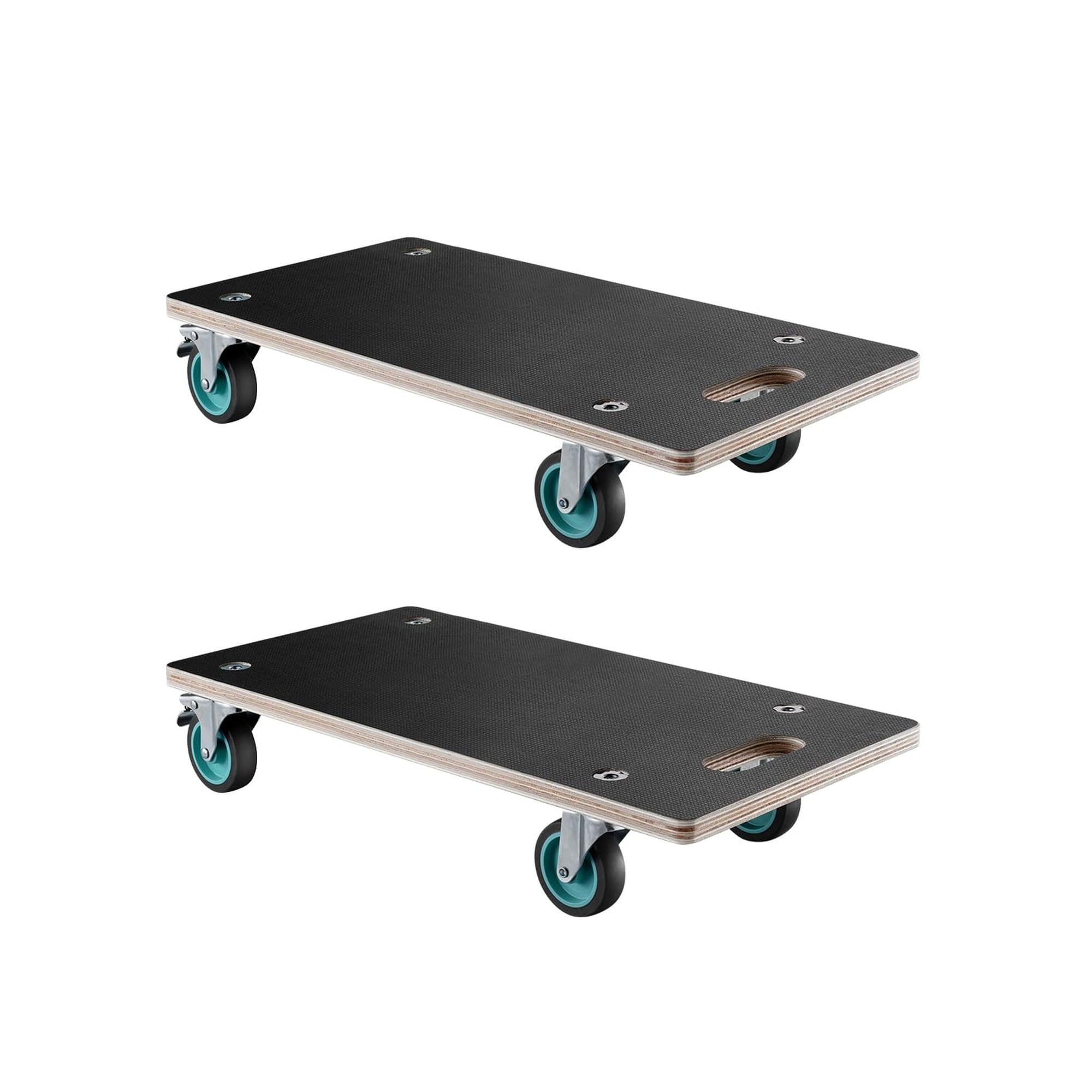 Wudkey 2 Pack Furniture Moving Dollies with 4 Silent Wheels 551 LBS