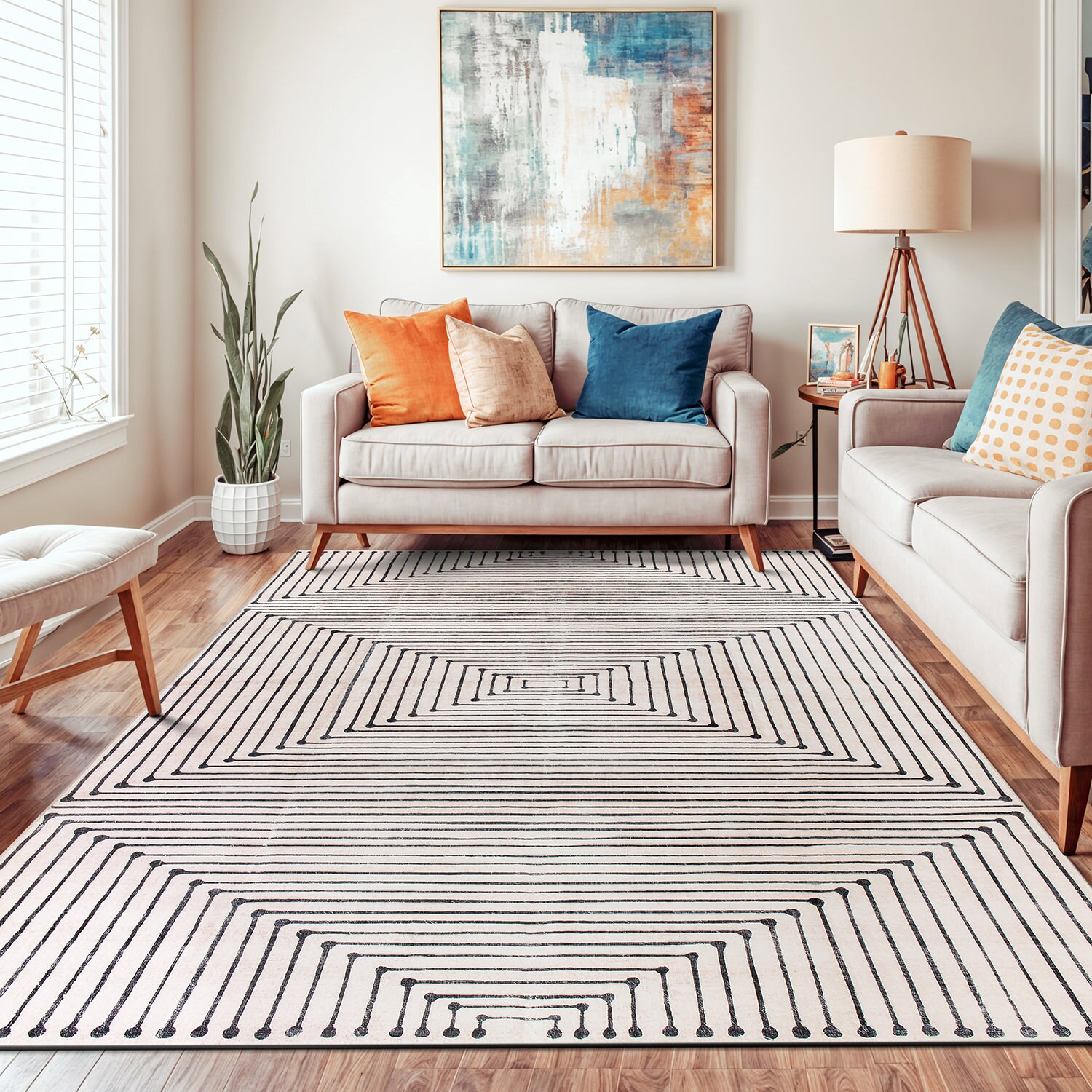 World Rug Gallery WR73BEIGE9X12 rugs - View #2