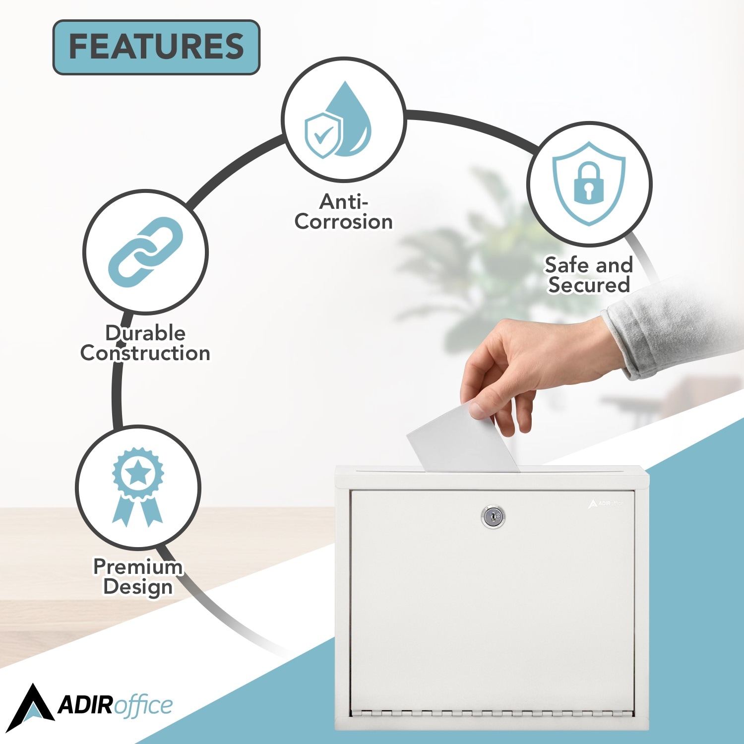 AdirOffice 63103WHIPKGMK mailboxes - View #4