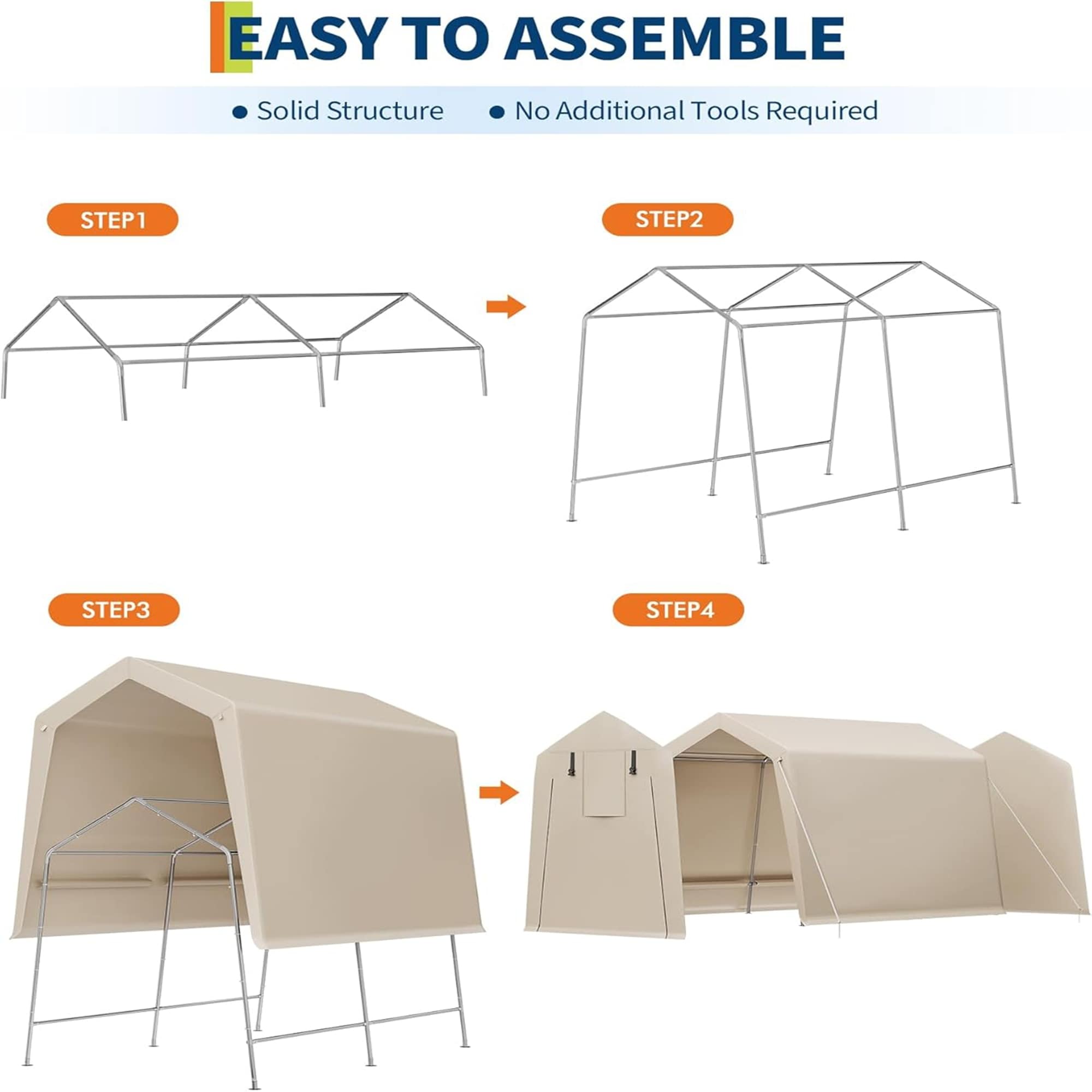 Qeetex LSHQQPPG-33A4YVXT Carport-Covers - View #7