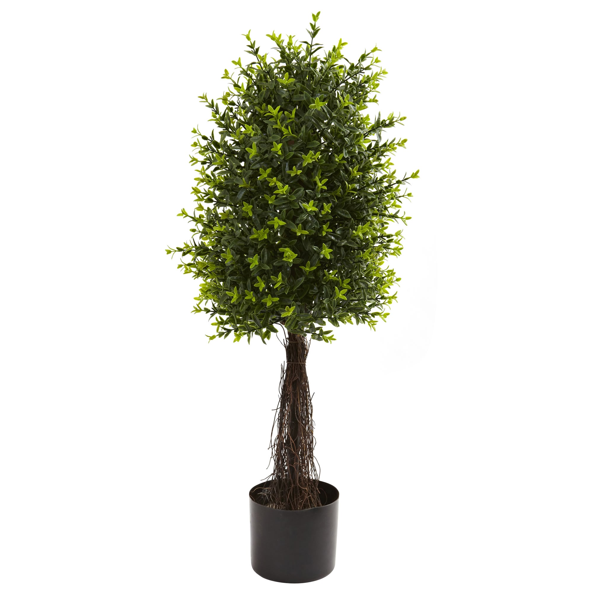 Nearly Natural 5413 35-in Green Indoor/Outdoor Floor Silk Artificial tree