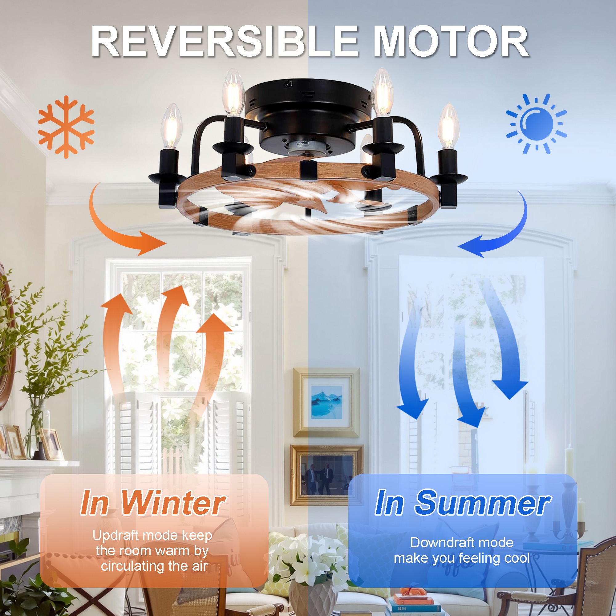 Sunrinx MG9-CF-1 Ceiling-Fans - View #6
