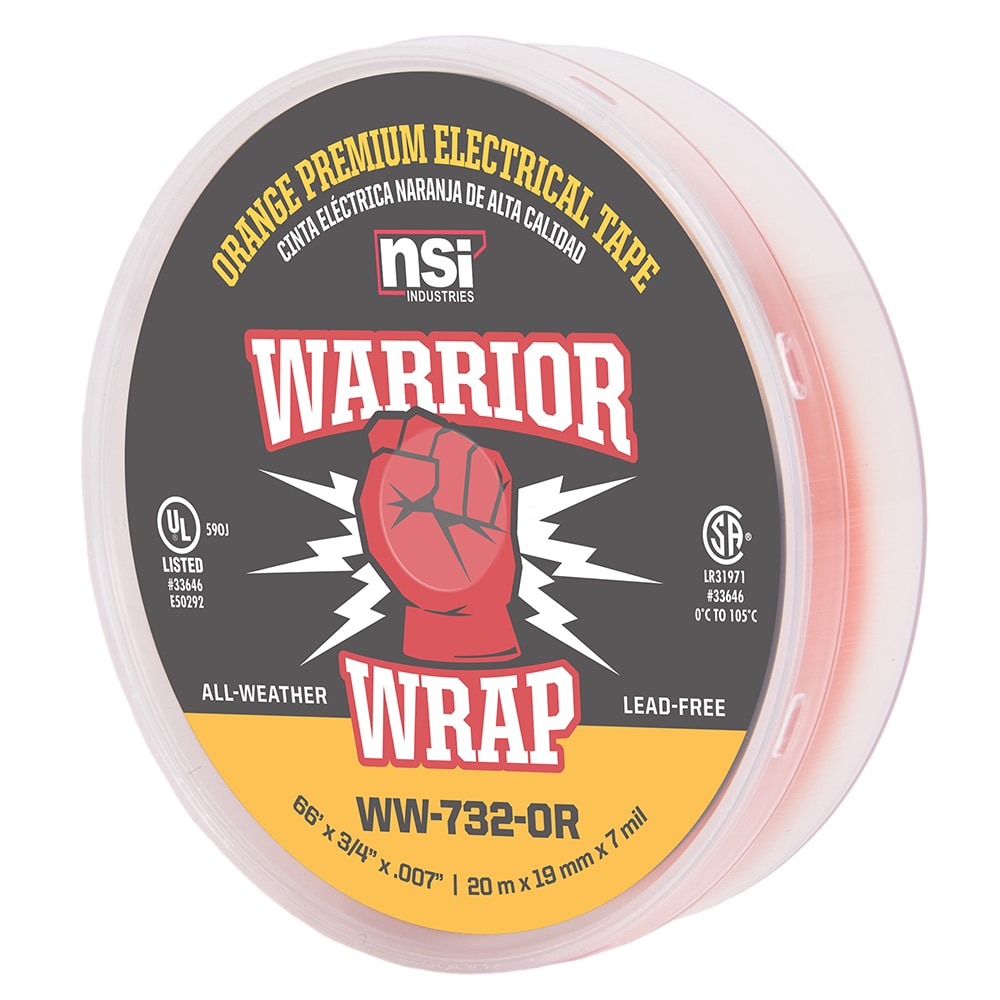 WarriorWrap WW-732-OR Electrical-Tape - View #2