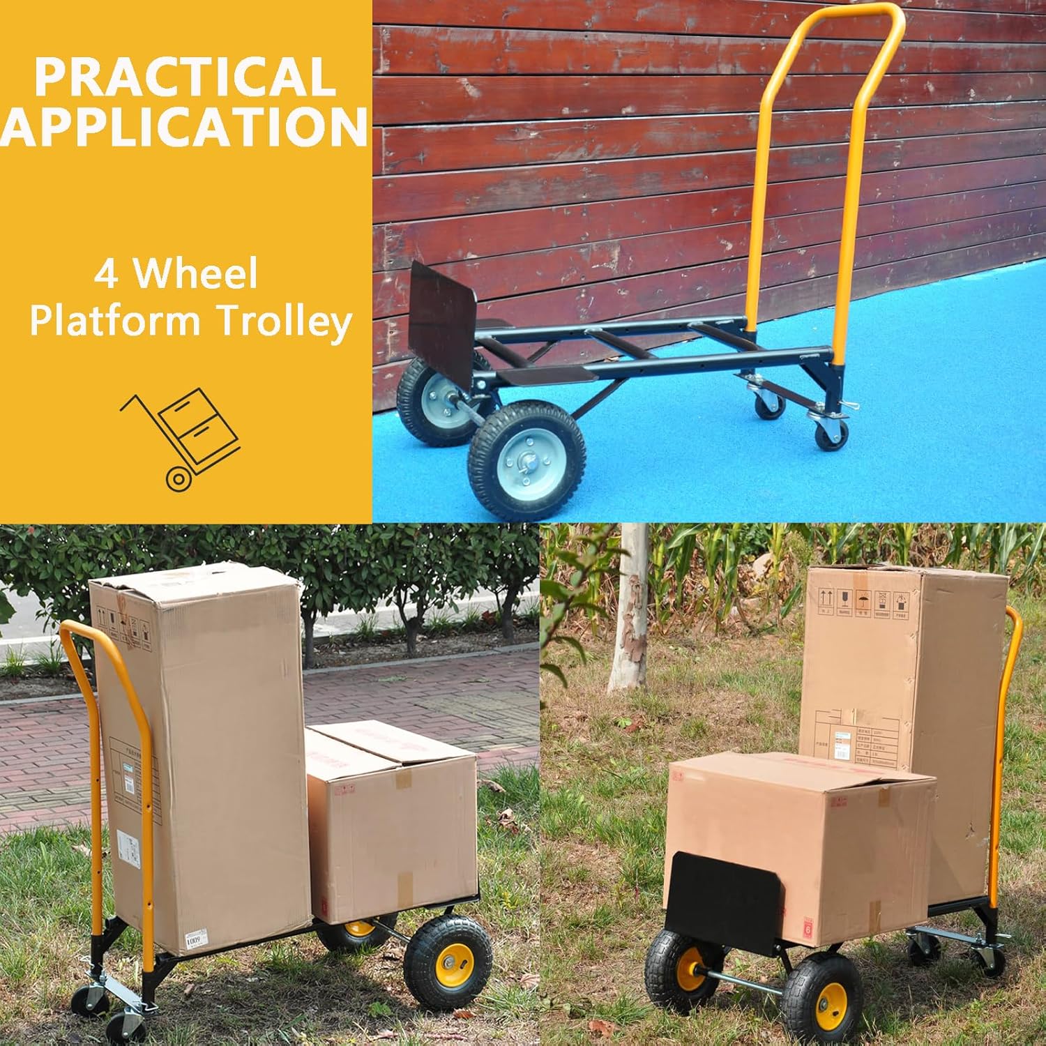 Garvee GWPPG-33G3KNEG Hand-Truck-Dollies - View #4