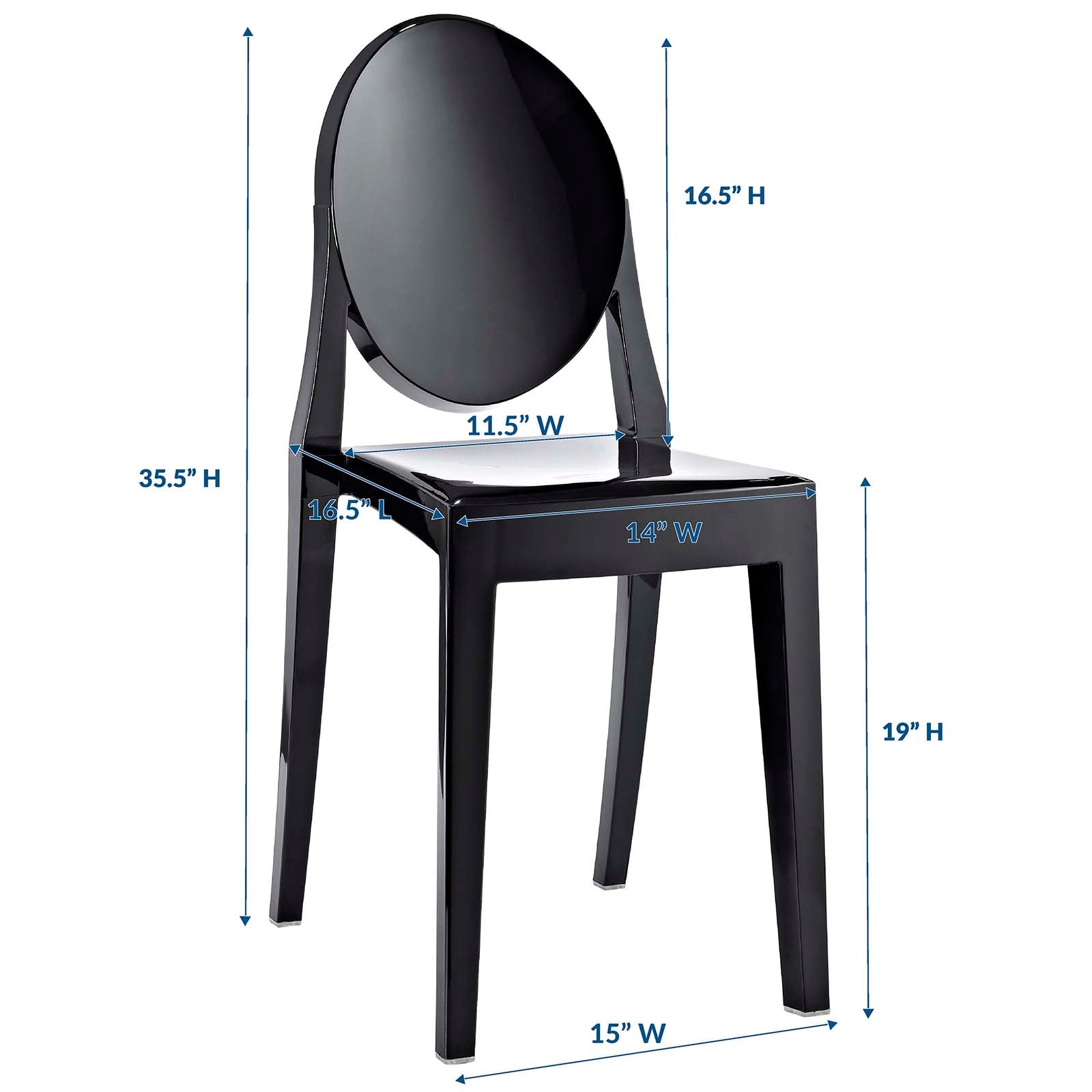 Modway EEI-122-BLK Dining-Chairs - View #7