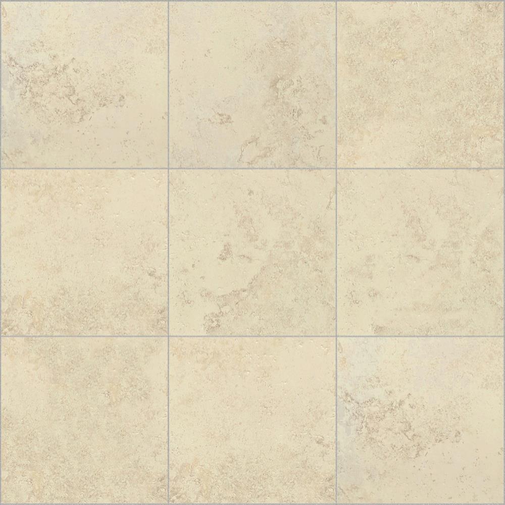 Del Conca Roman Stone Beige 12-in x 12-in Glazed Porcelain Tile in the ...