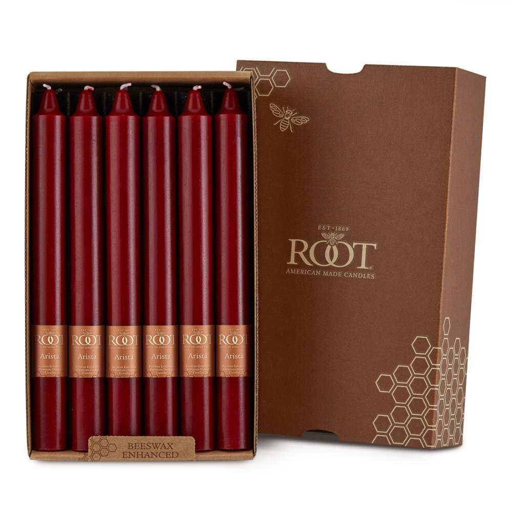 Root Candles 8978 12 -Pack Red Taper candle