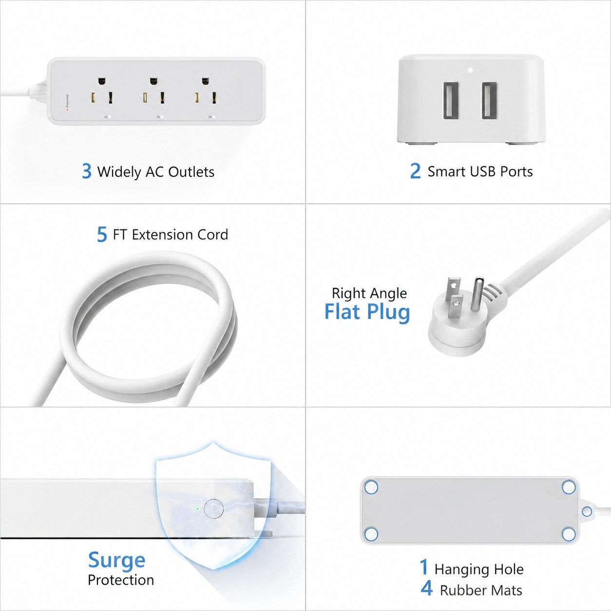 UUDULY LUU0718U086 Electrical-Power-Strips - View #6