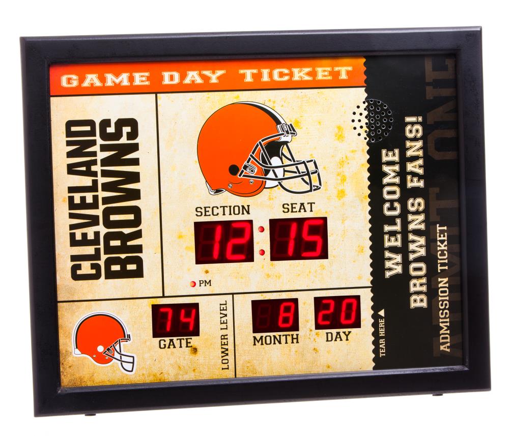 Cleveland Browns Official NFL Football Team Helmet Logo Poster - Trend –  Sports Poster Warehouse