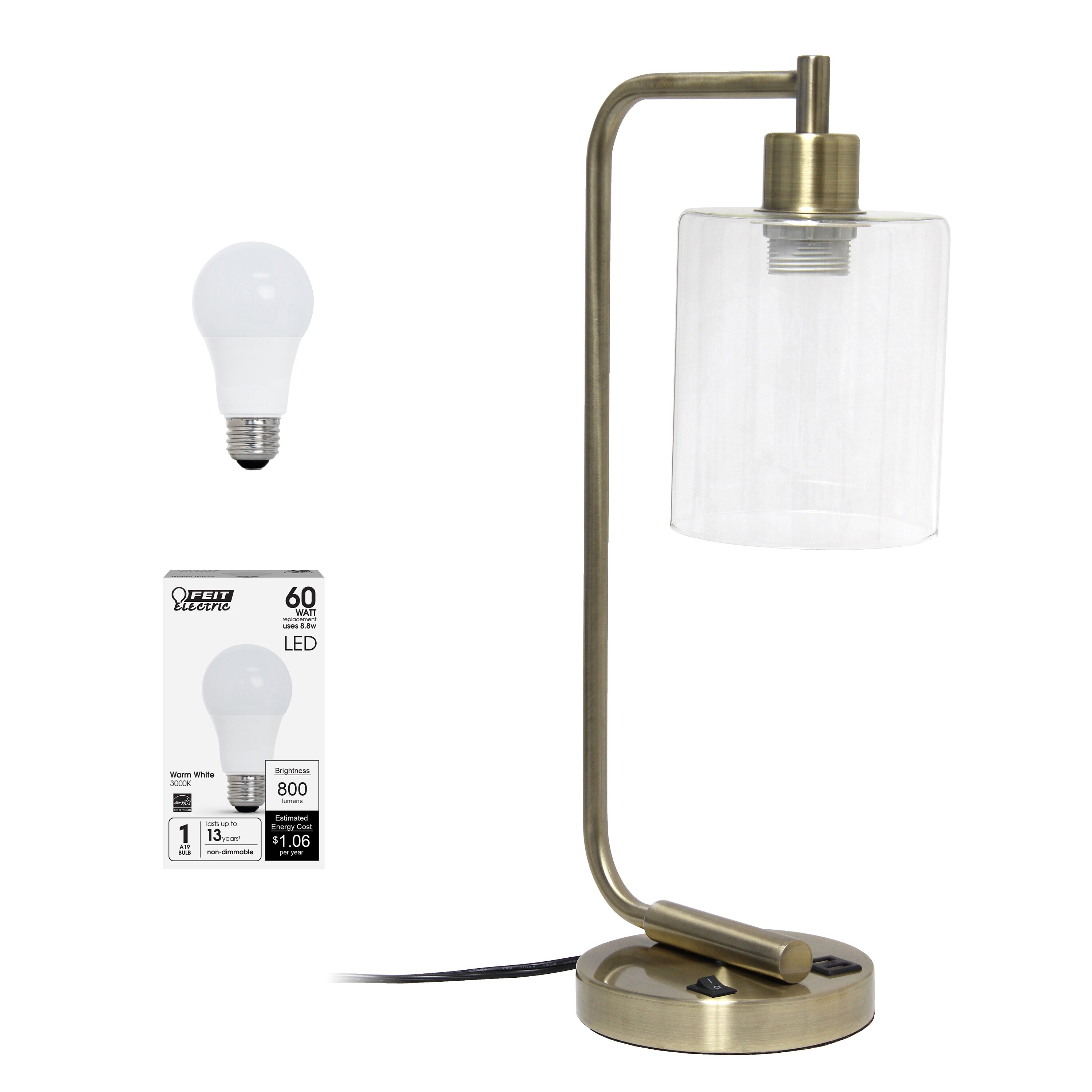 Lalia Home LHD-2002-AB-LB Desk-Table-Lamps - View #10