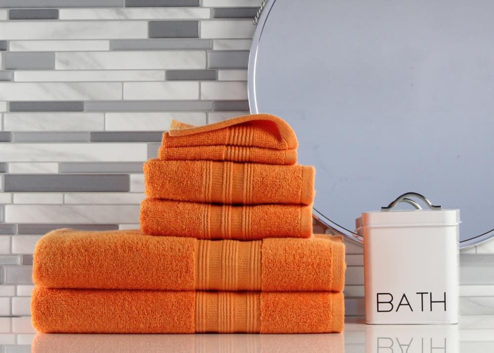 2 Pieces Black and White Buffalo Plaid Bath Towels Set, Absorbent Soft  Skin-Frie
